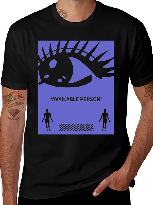 Available Person Eye Graphic Tee