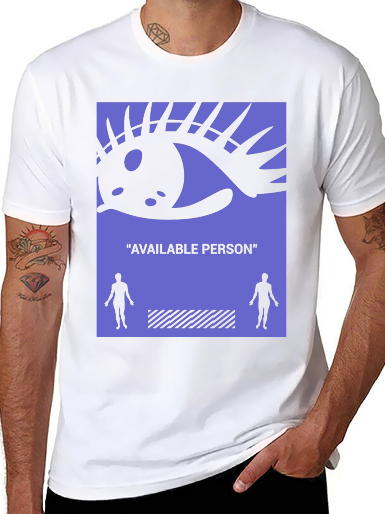 Available Person Eye Graphic Tee