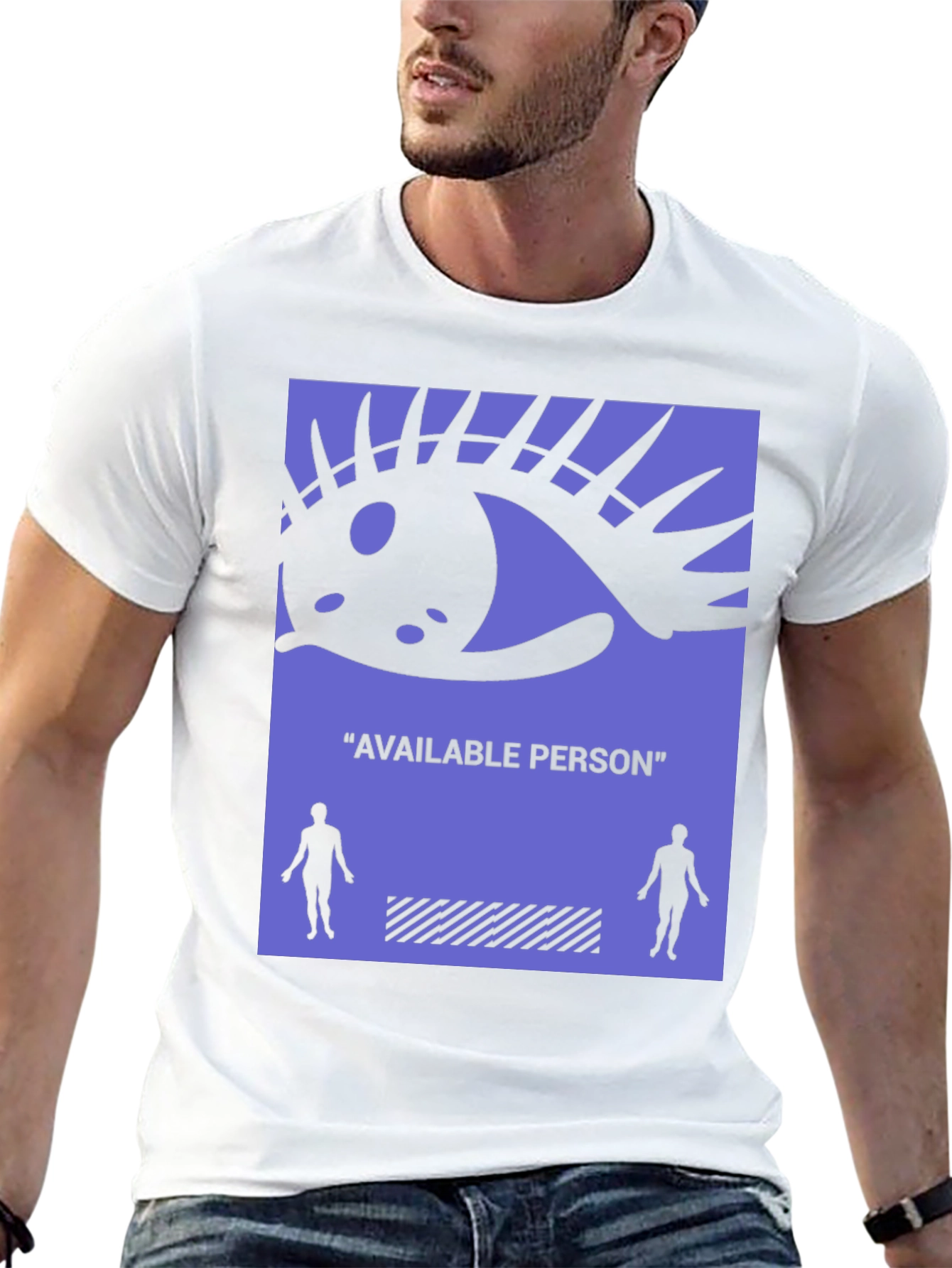 Available Person Eye Graphic Tee
