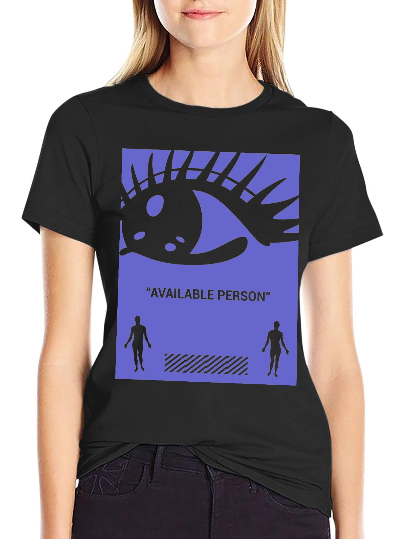 Available Person Eye Graphic Tee