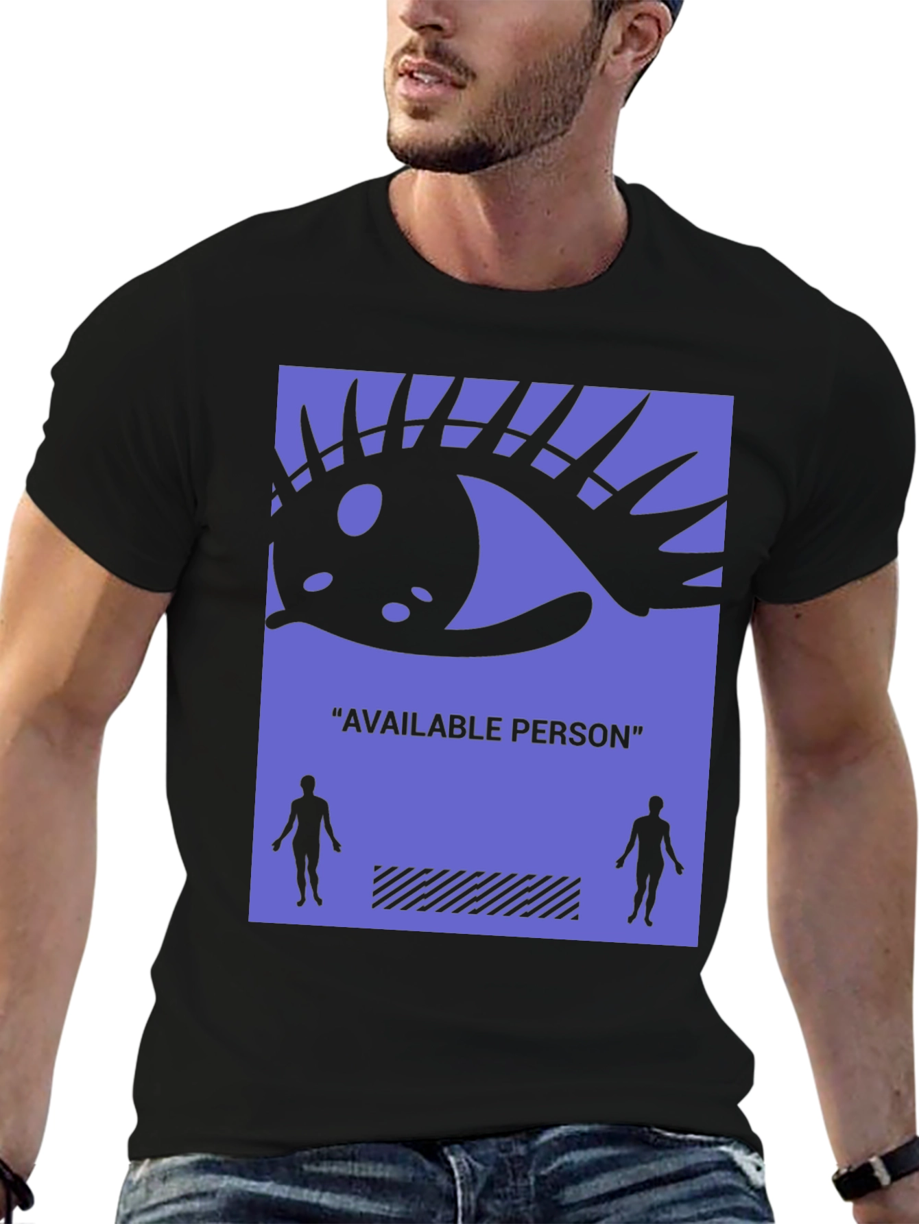 Available Person Eye Graphic Tee