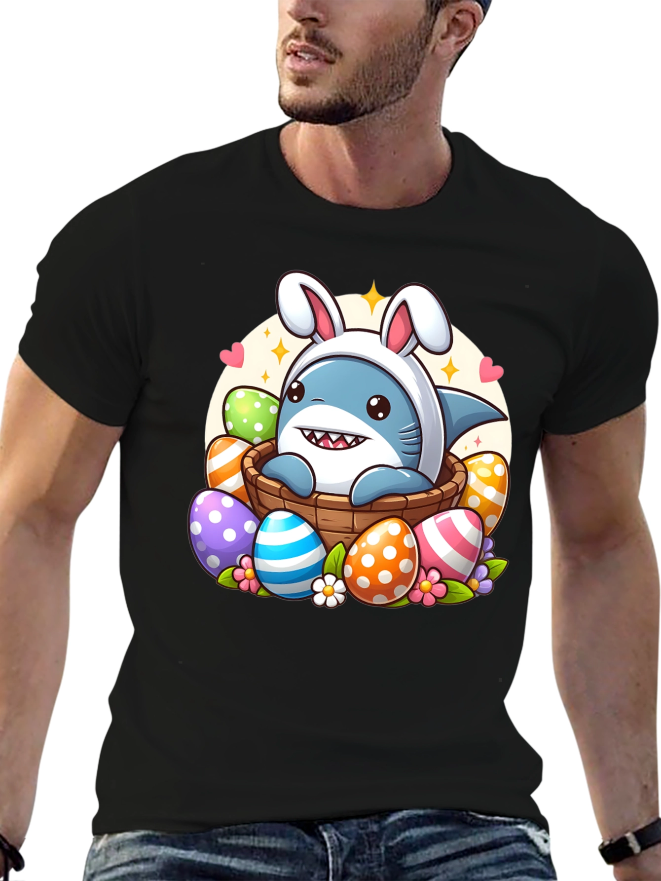 Easter Shark Bunny T-Shirt