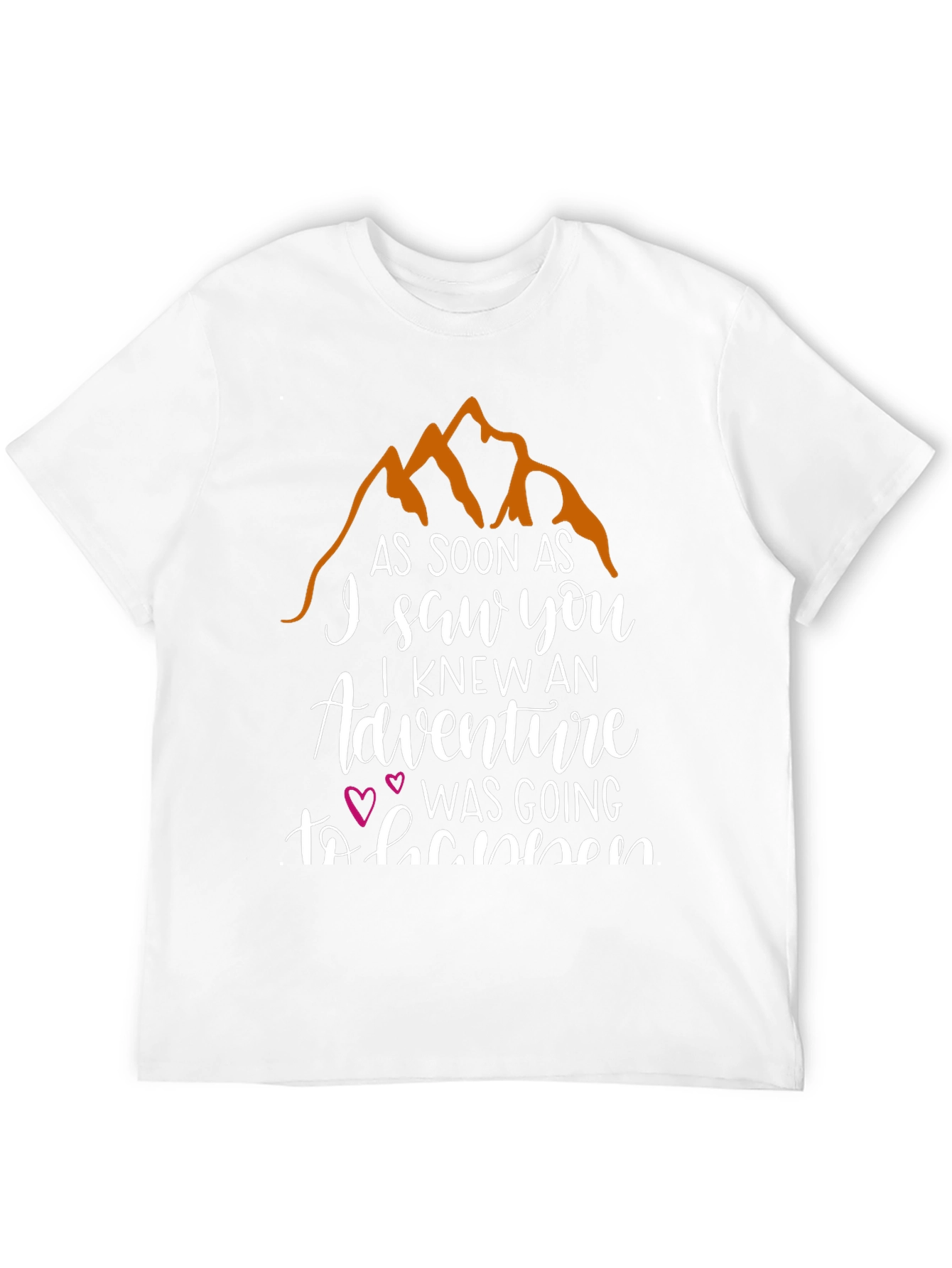 Adventure Awaits Graphic Tee - Black Unisex Shirt