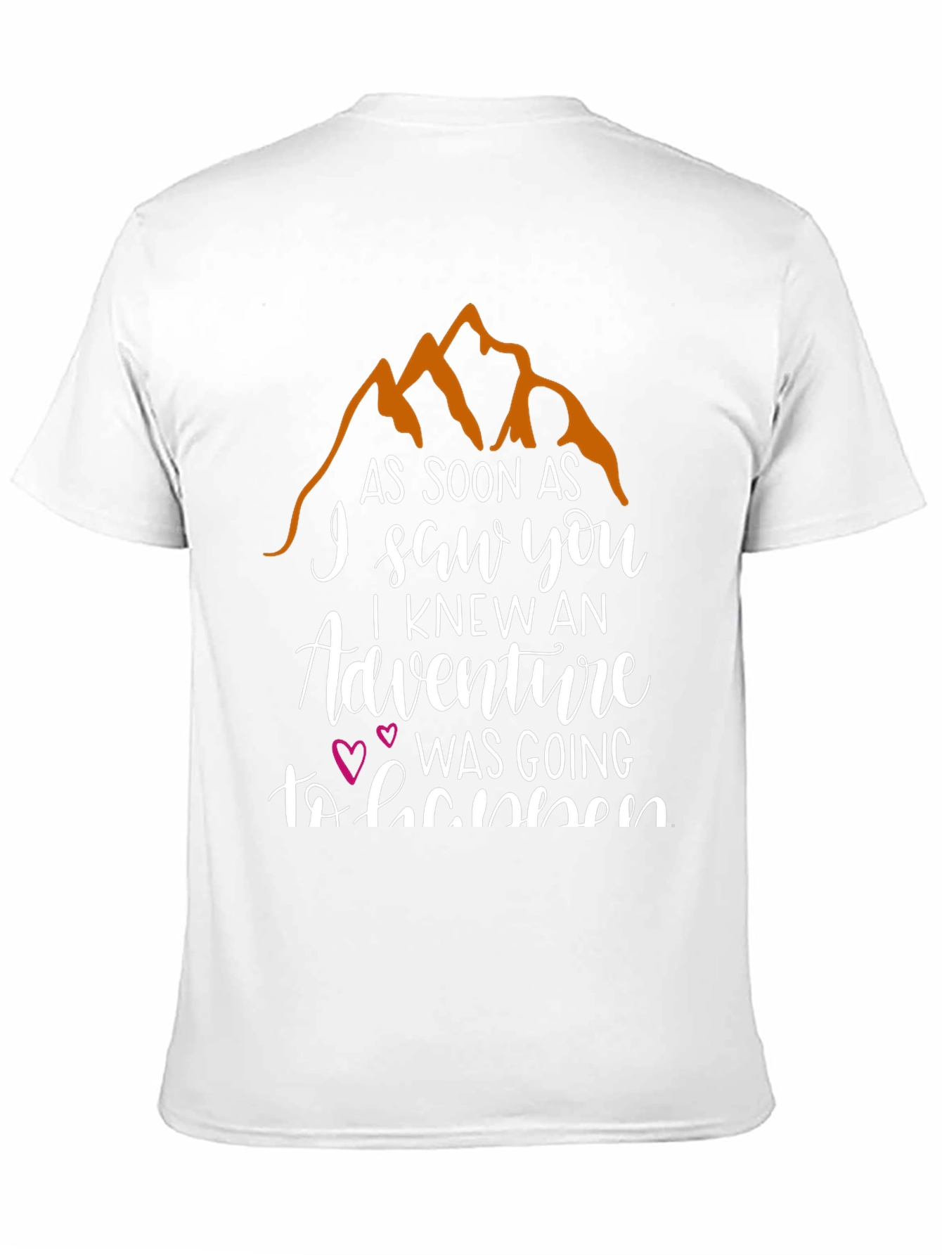Adventure Awaits Graphic Tee - Black Unisex Shirt