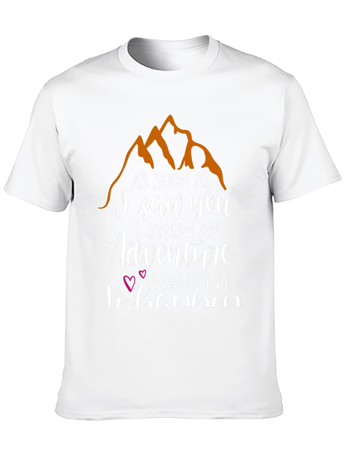 Adventure Awaits Graphic Tee - Black Unisex Shirt