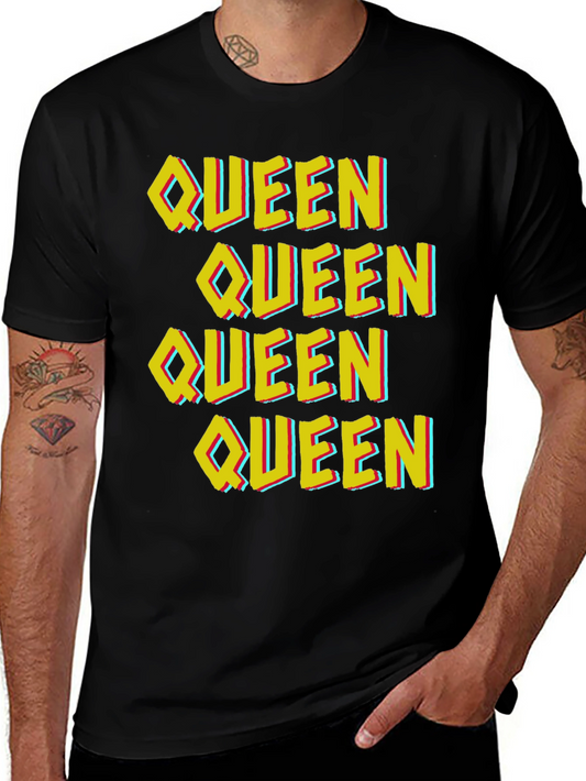Queen Graphic T-Shirt - Retro Style
