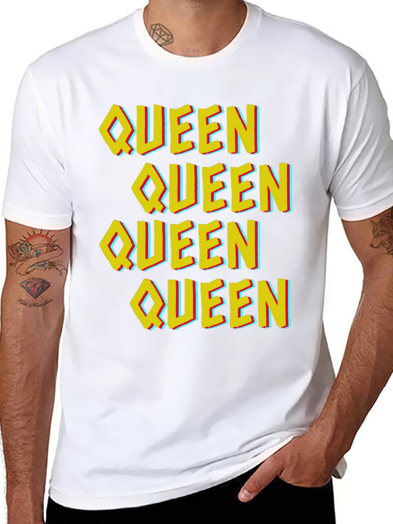 Queen Graphic T-Shirt - Retro Style