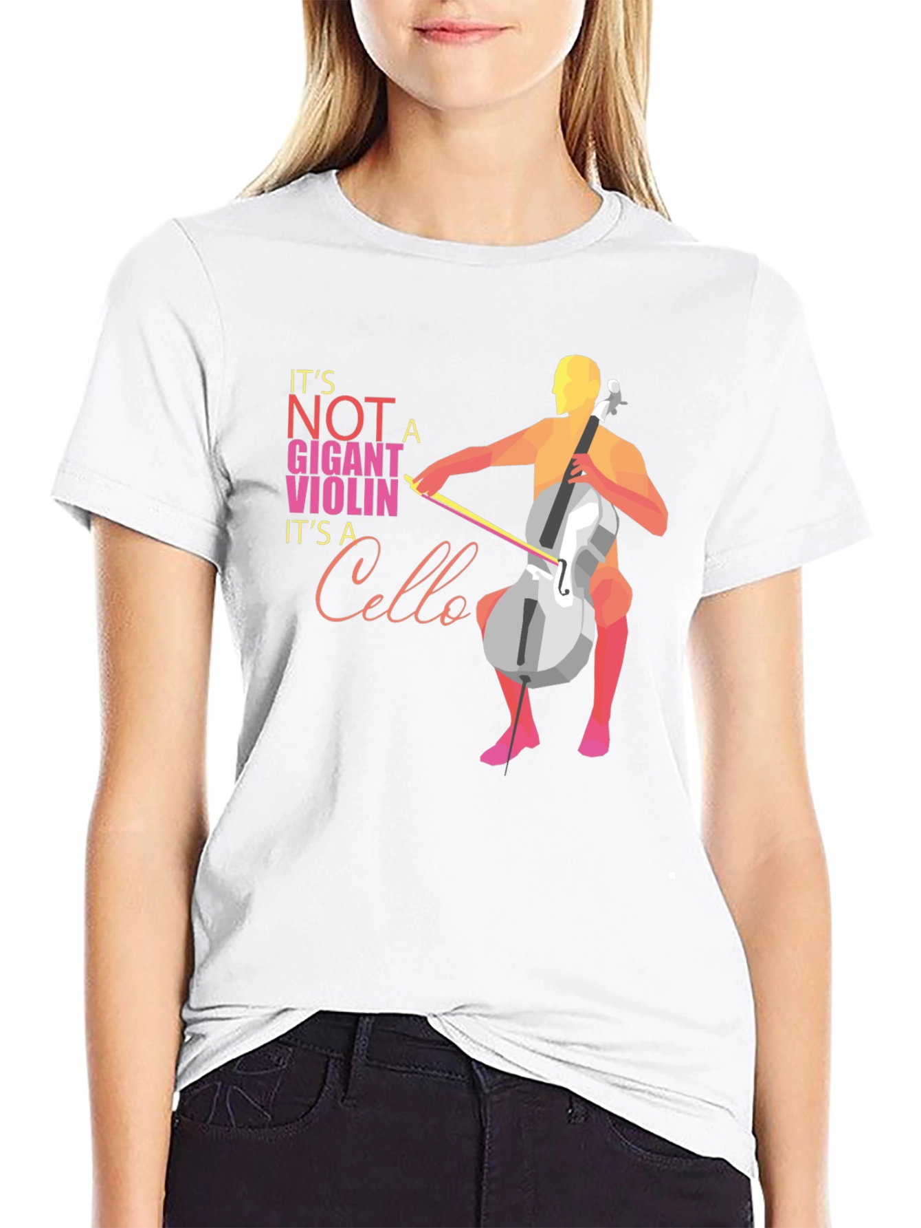 Cello T-Shirt: Its Not a Giant Violin!