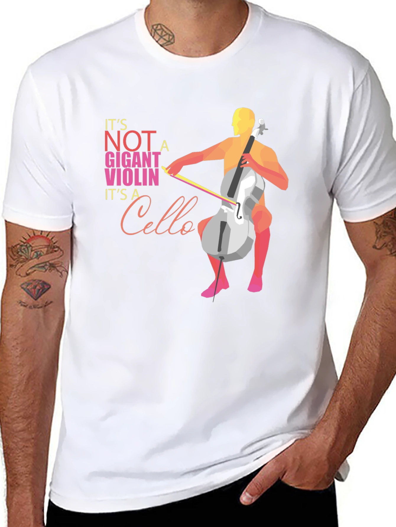 Cello T-Shirt: Its Not a Giant Violin!