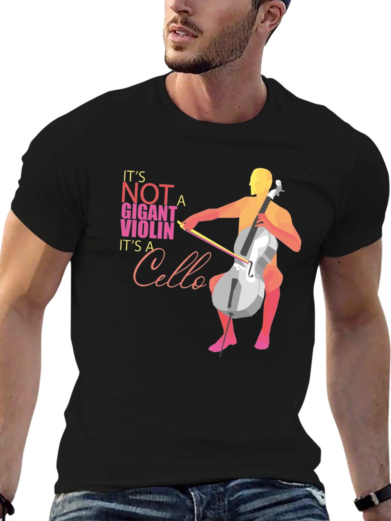 Cello T-Shirt: Its Not a Giant Violin!