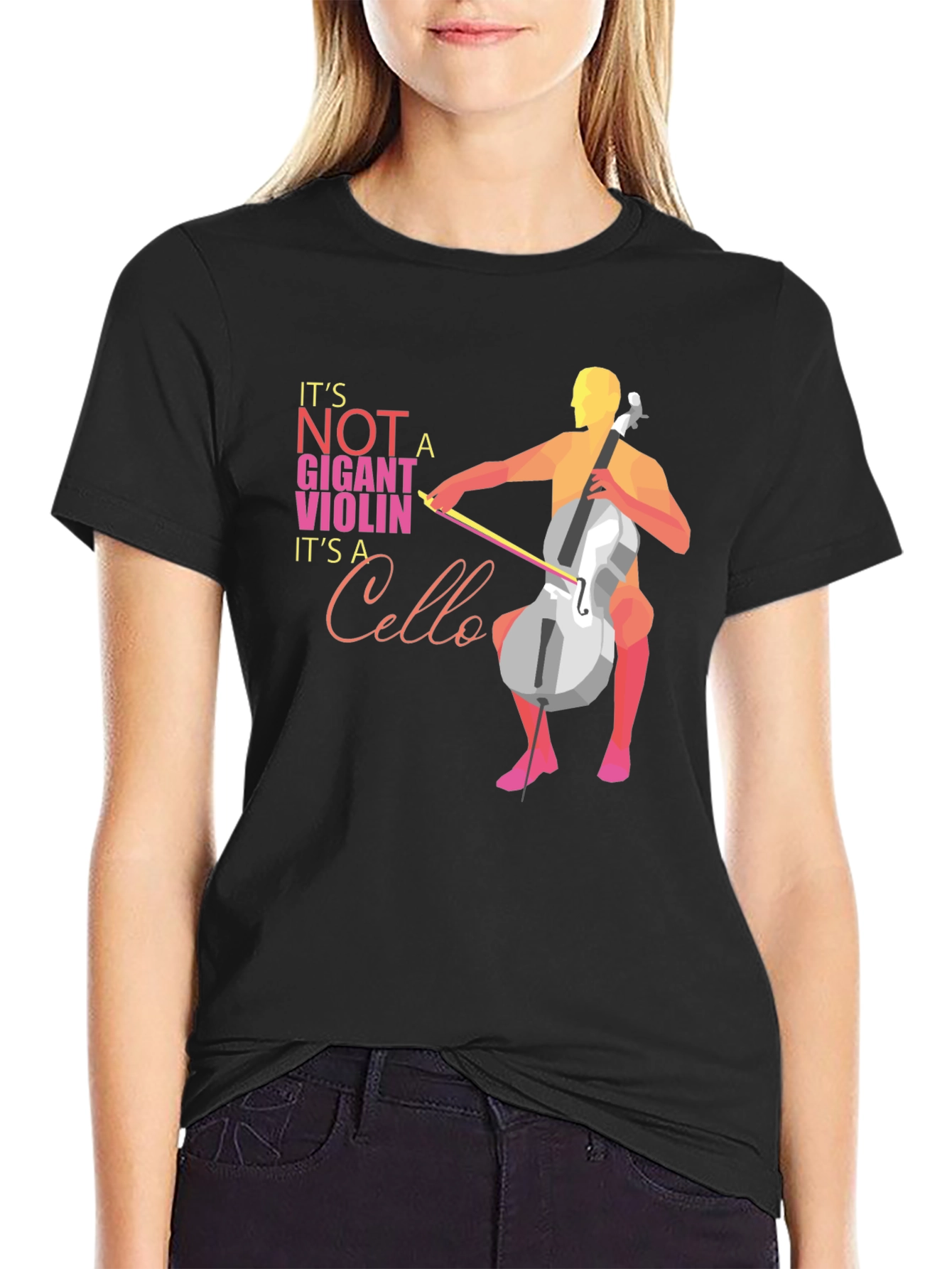 Cello T-Shirt: Its Not a Giant Violin!
