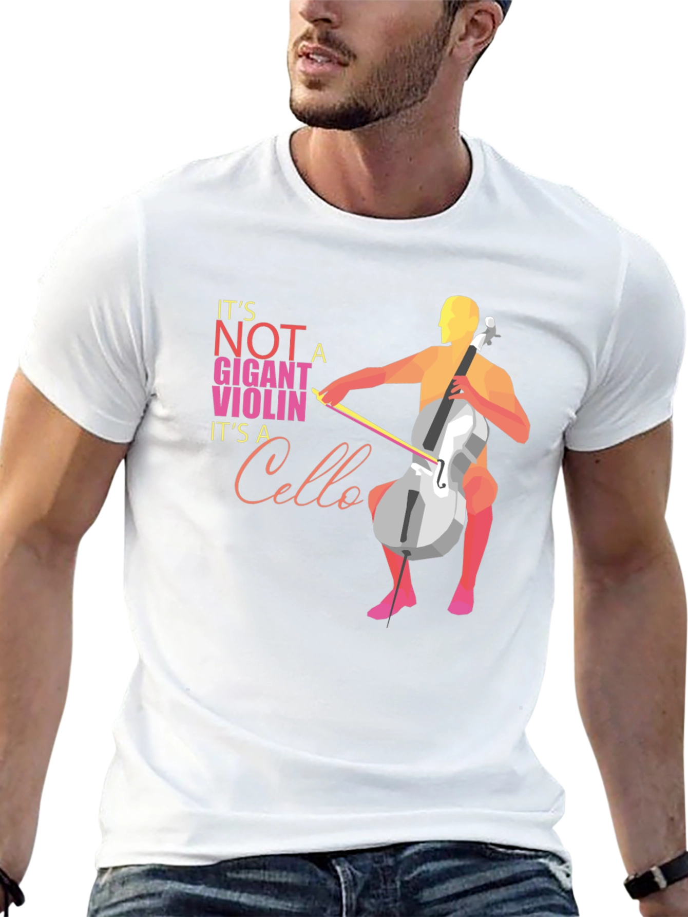 Cello T-Shirt: Its Not a Giant Violin!