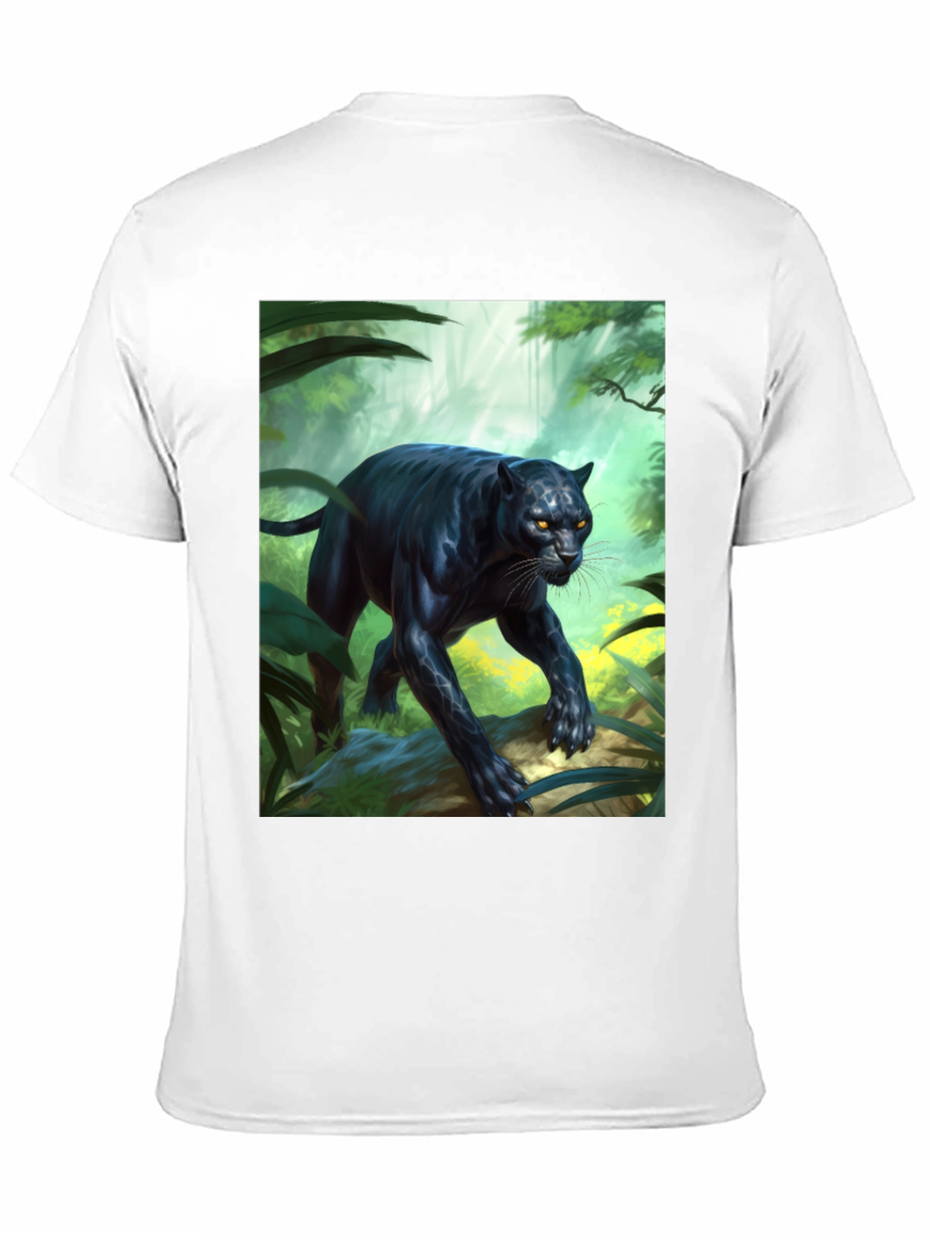 Jungle Panther Graphic Tee - Fierce Style