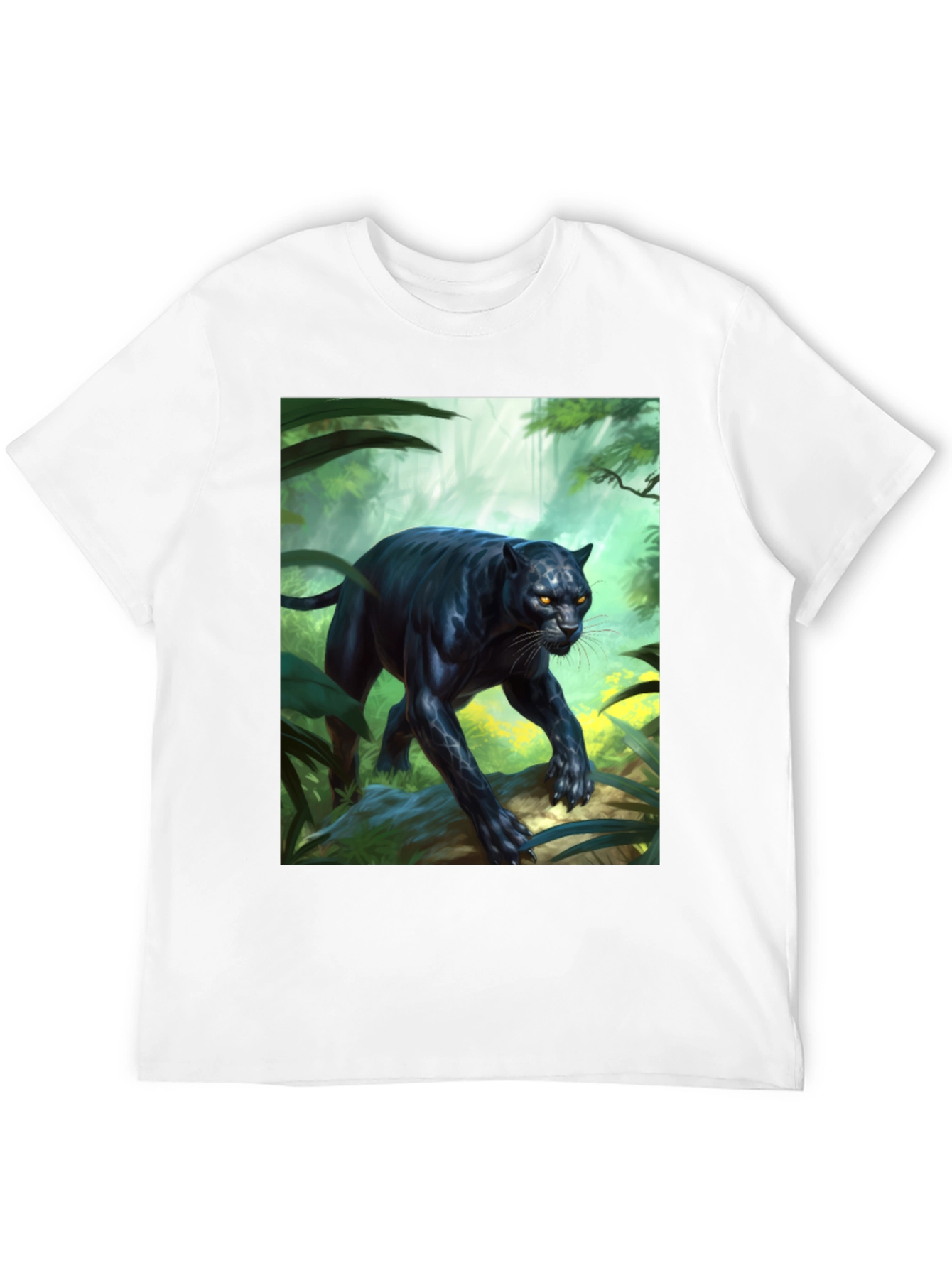 Jungle Panther Graphic Tee - Fierce Style