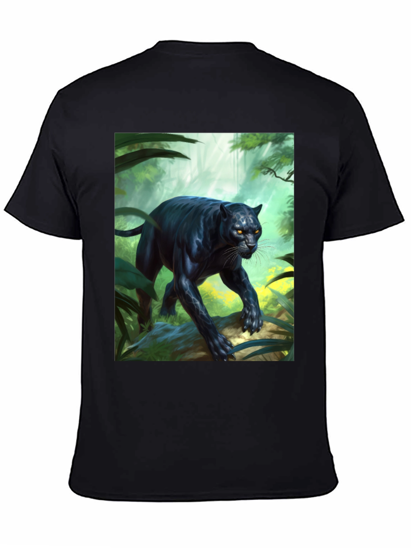 Jungle Panther Graphic Tee - Fierce Style