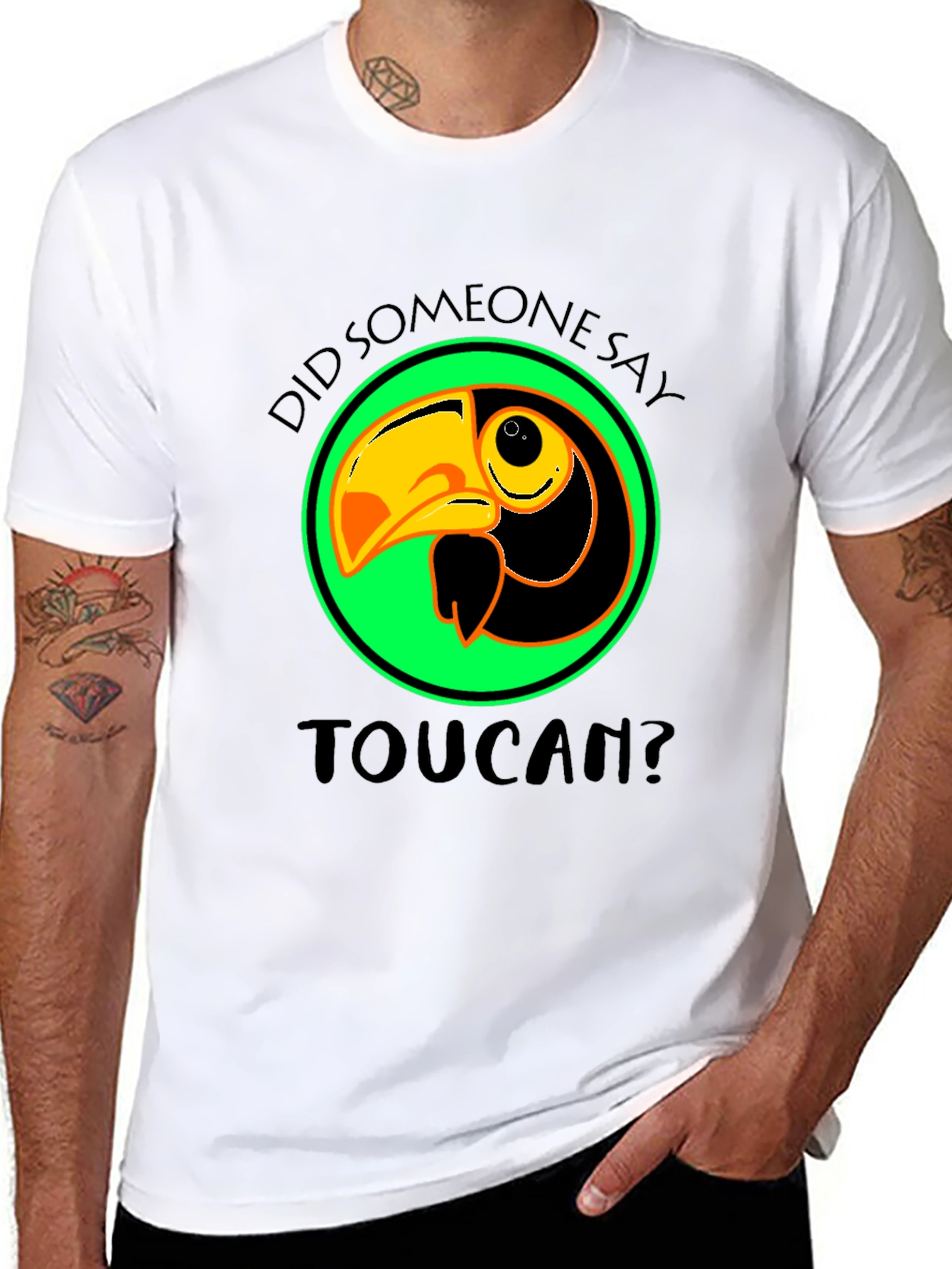 Toucan T-Shirt: Did Someone Say Toucan? Graphic Tee