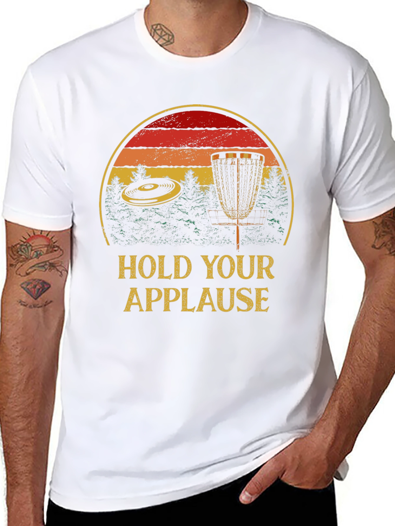 Hold Your Applause Disc Golf T-Shirt