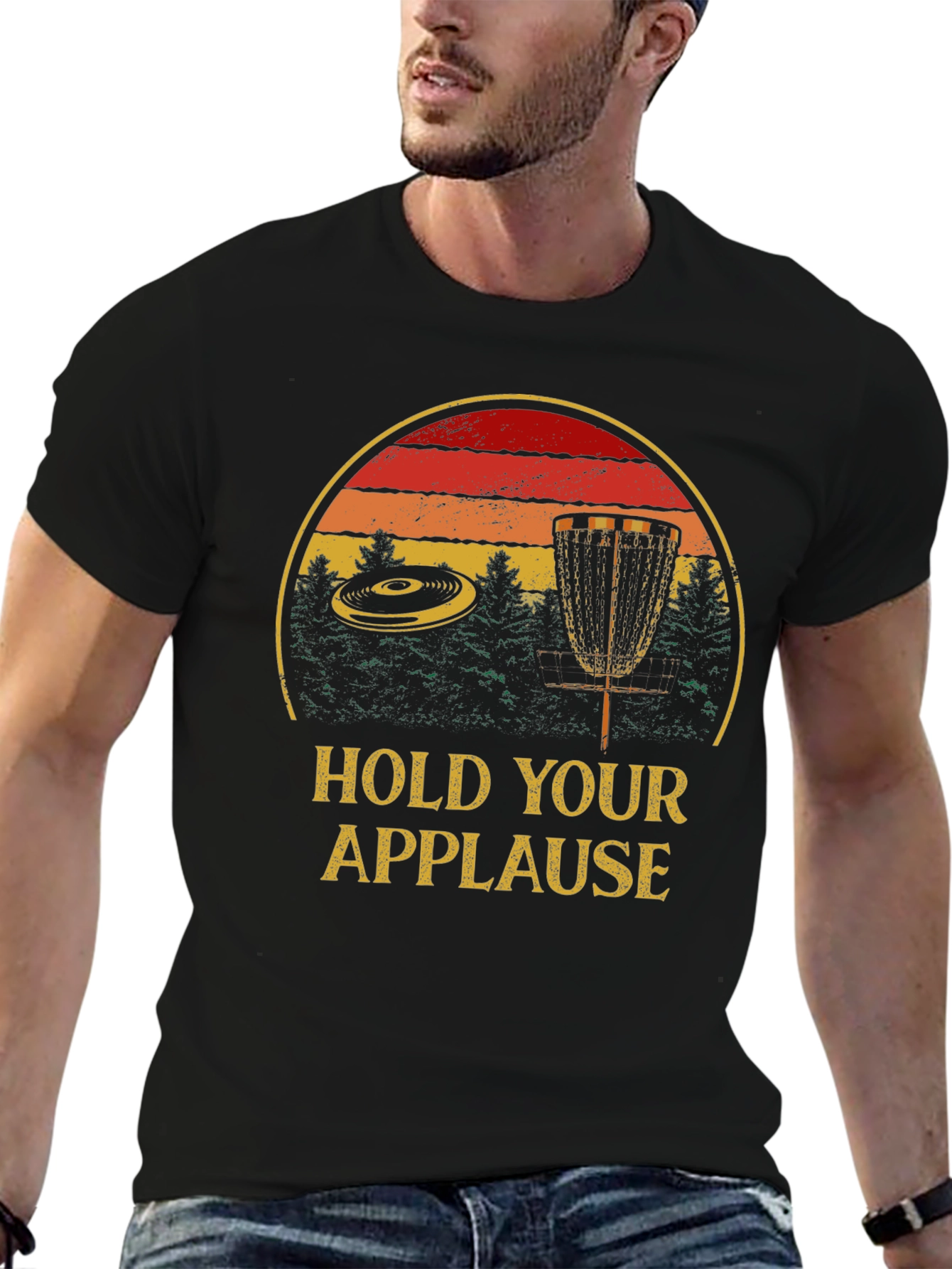 Hold Your Applause Disc Golf T-Shirt