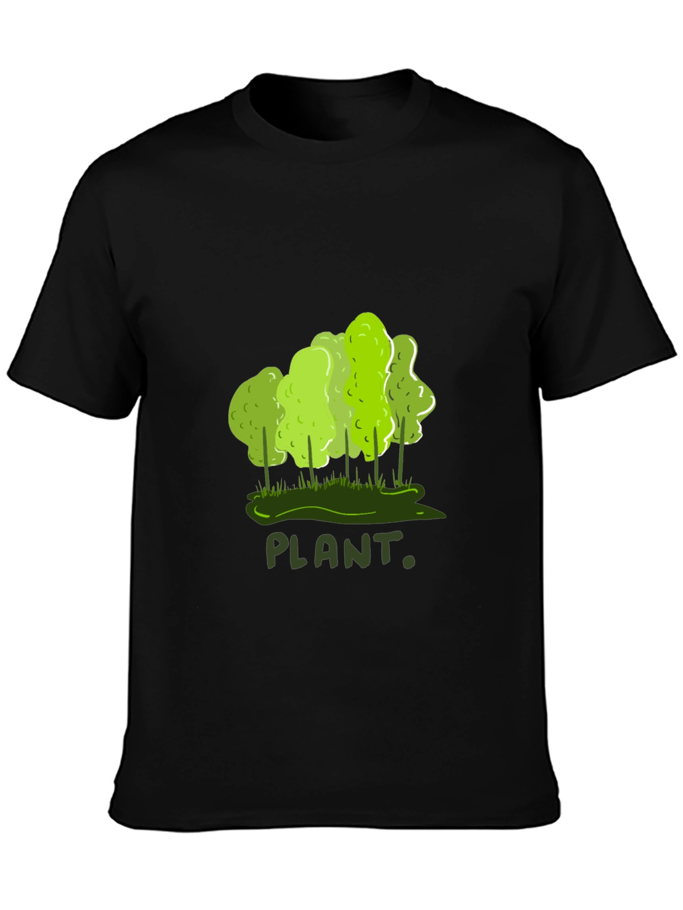 Plant Graphic T-Shirt - Eco-Friendly Style