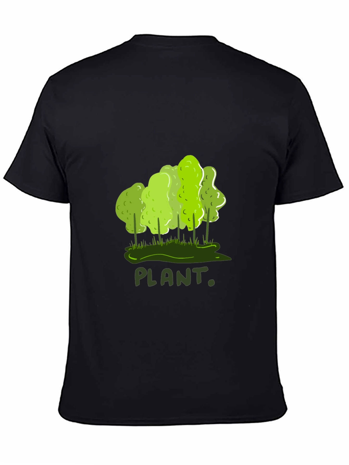 Plant Graphic T-Shirt - Eco-Friendly Style