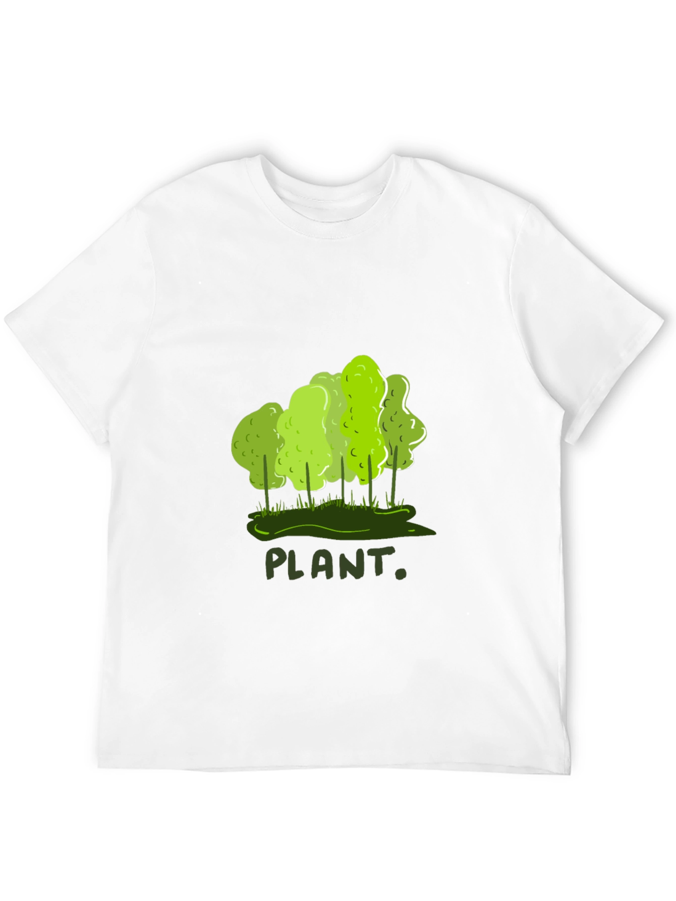 Plant Graphic T-Shirt - Eco-Friendly Style