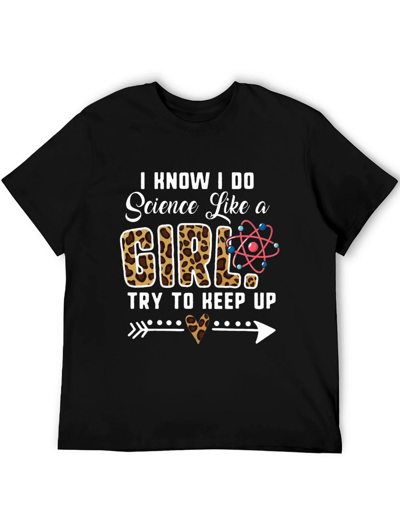 Science Like a Girl T-Shirt - STEMinist Apparel
