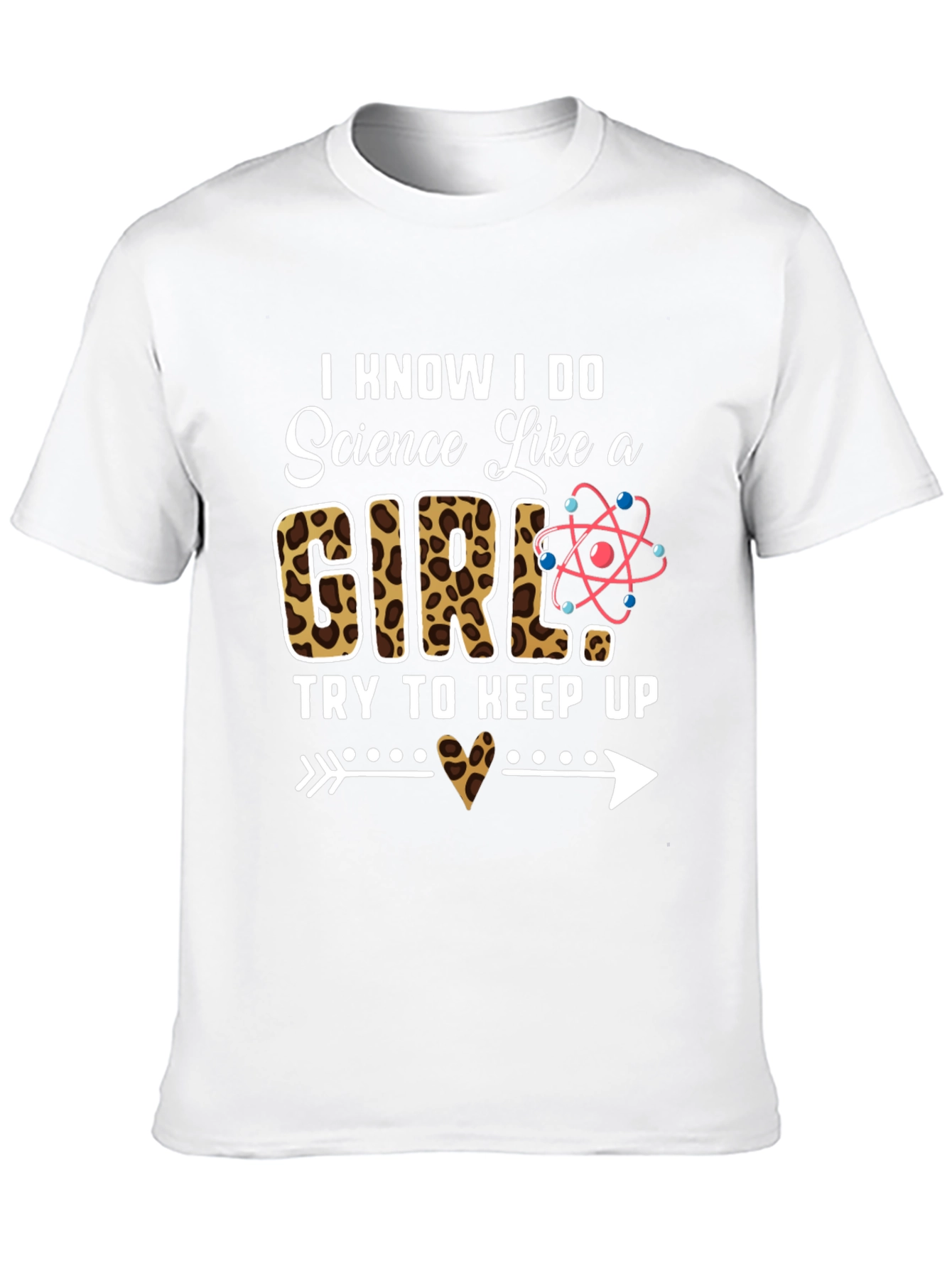 Science Like a Girl T-Shirt - STEMinist Apparel