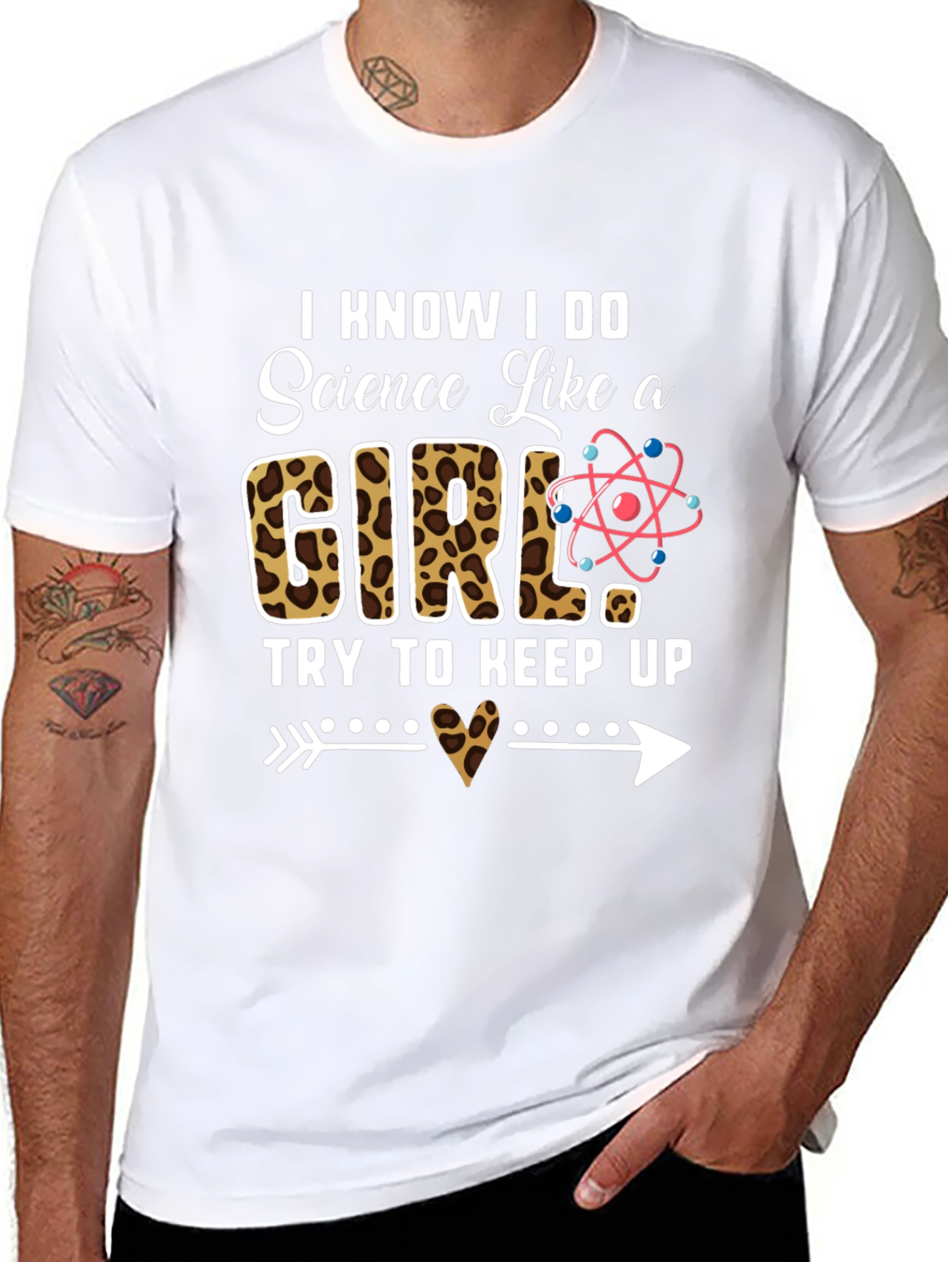 Science Like a Girl T-Shirt - STEMinist Apparel