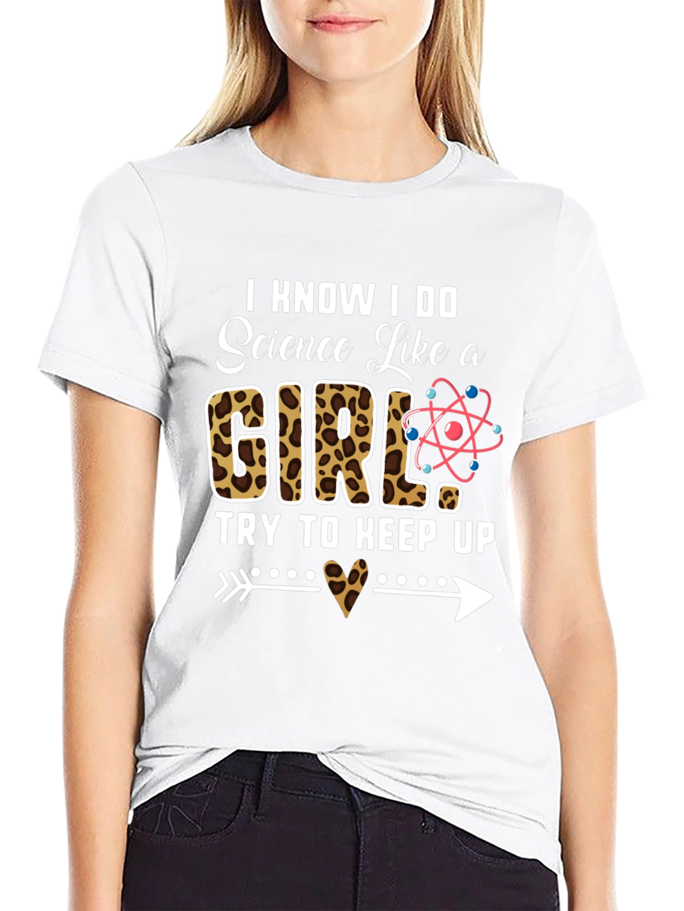 Science Like a Girl T-Shirt - STEMinist Apparel