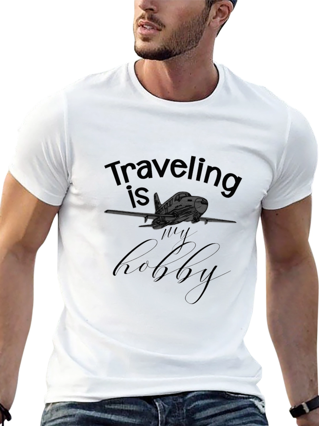 Traveling Is My Hobby Graphic Tee