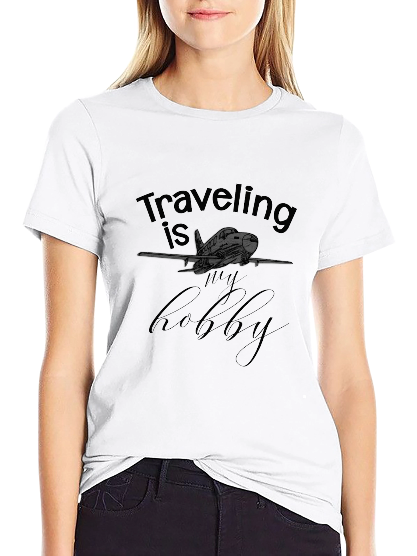 Traveling Is My Hobby Graphic Tee