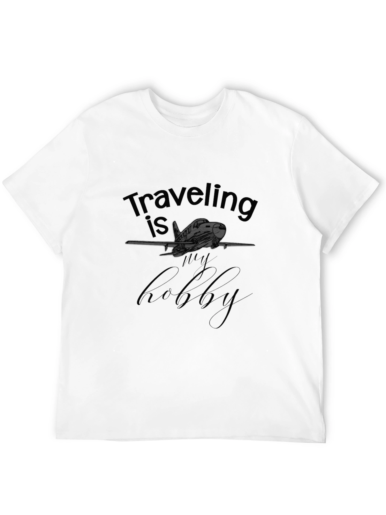 Traveling Is My Hobby Graphic Tee