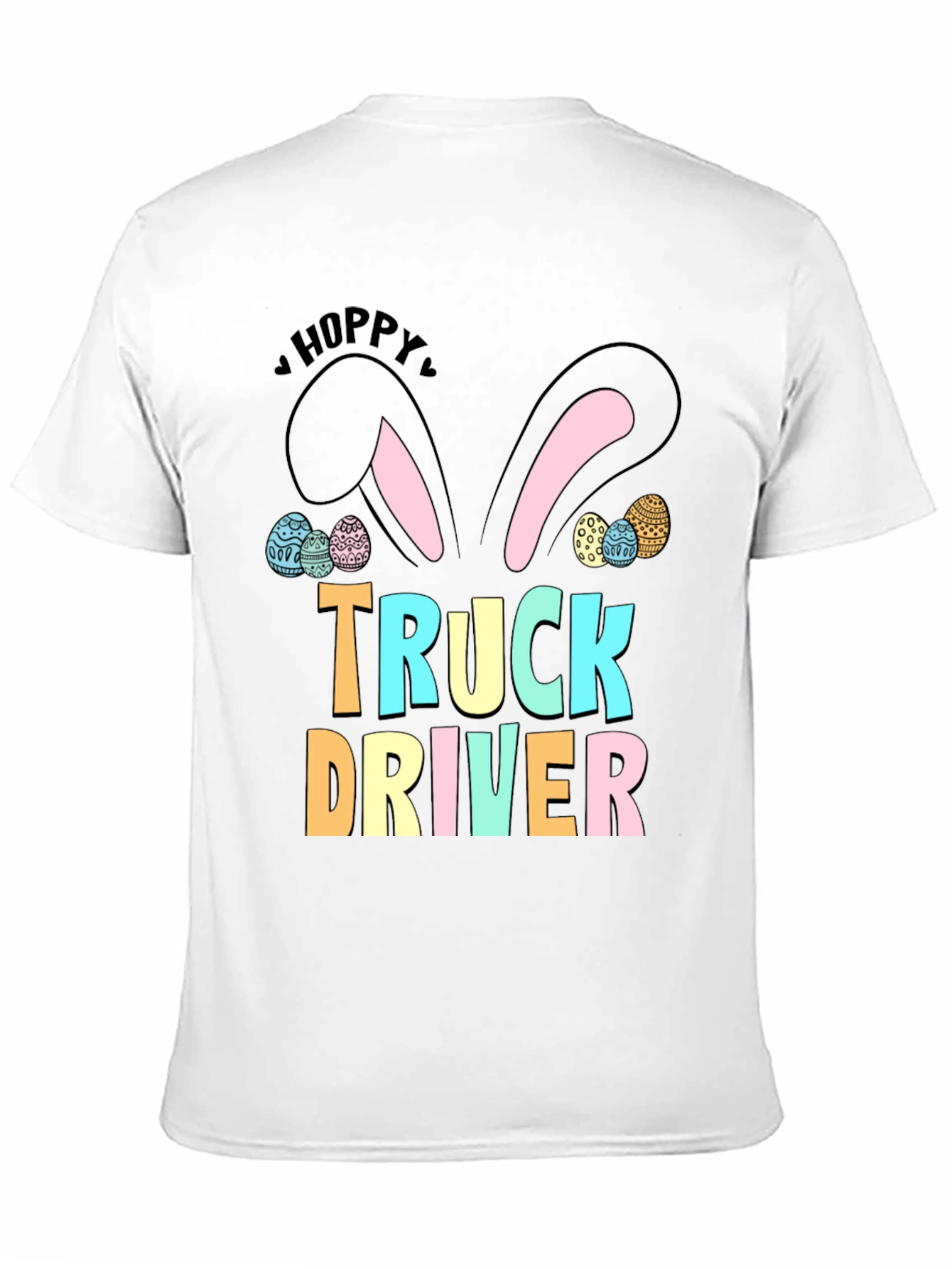Hoppy Easter Truck Driver T-Shirt