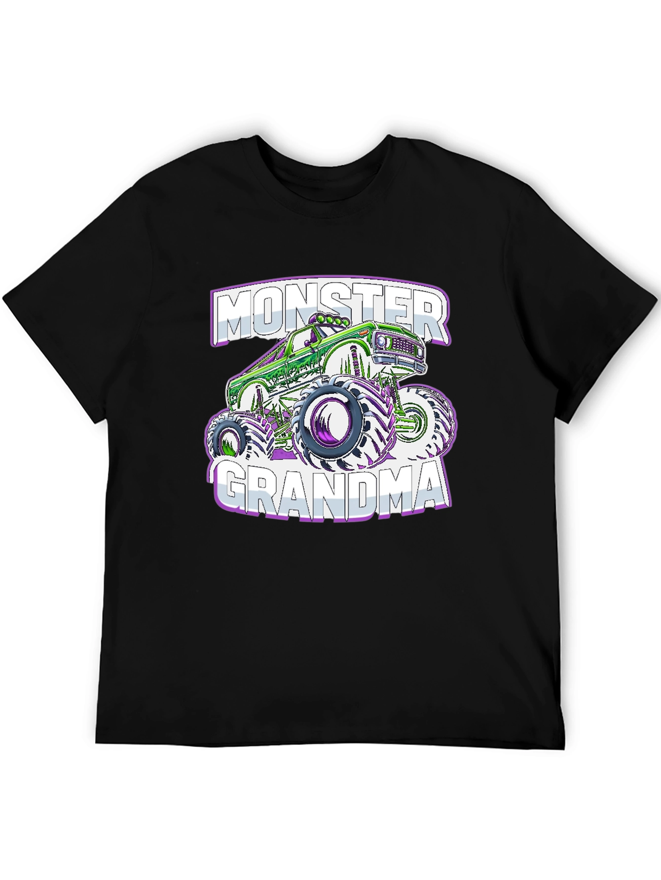 Monster Grandma Truck Graphic T-Shirt