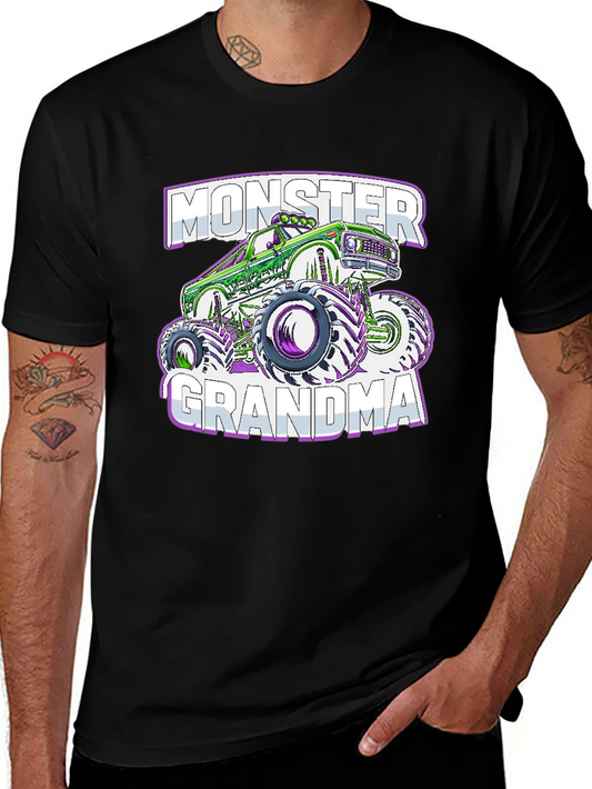 Monster Grandma Truck Graphic T-Shirt