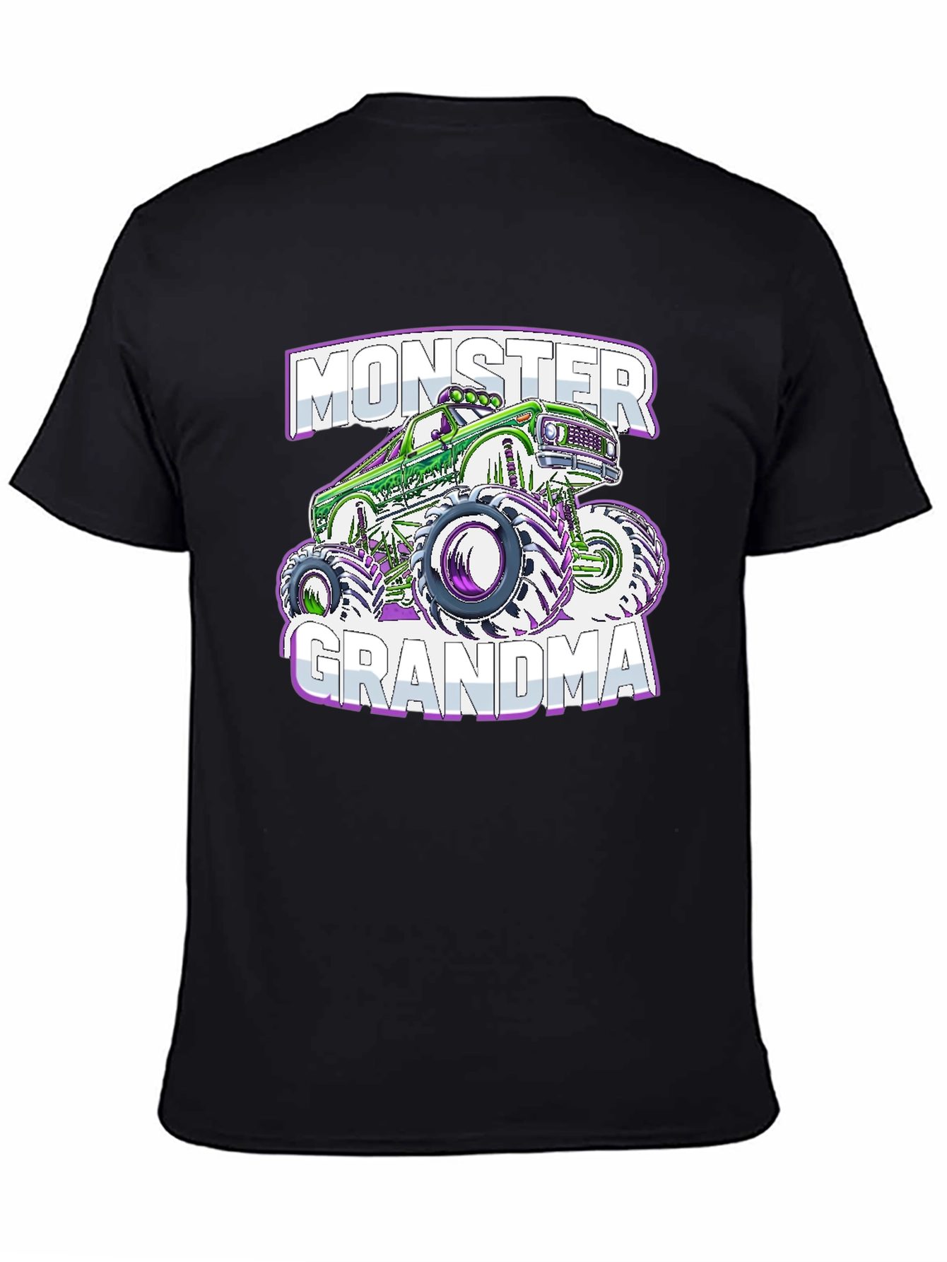 Monster Grandma Truck Graphic T-Shirt