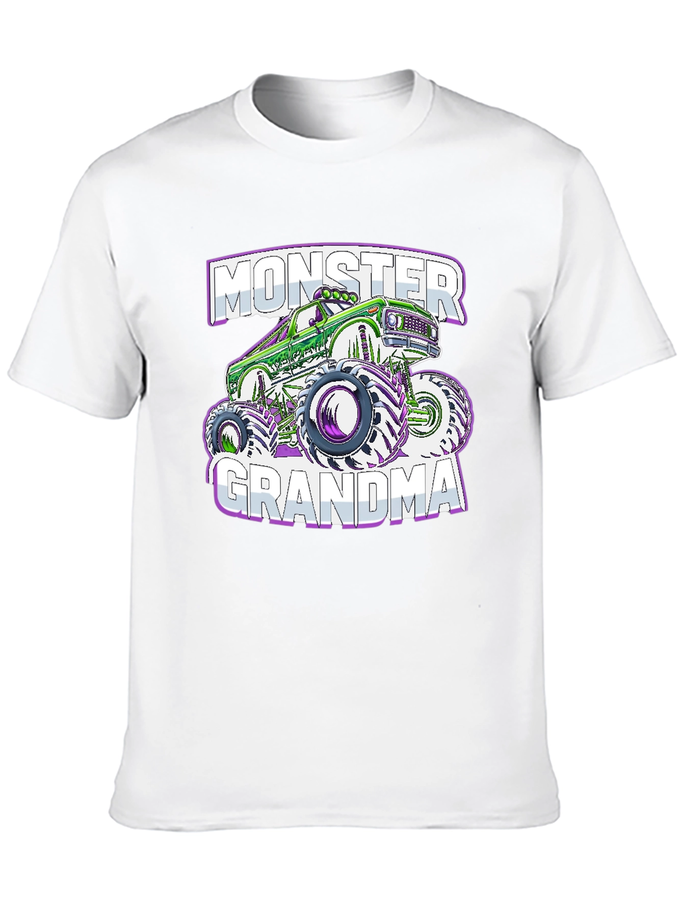 Monster Grandma Truck Graphic T-Shirt