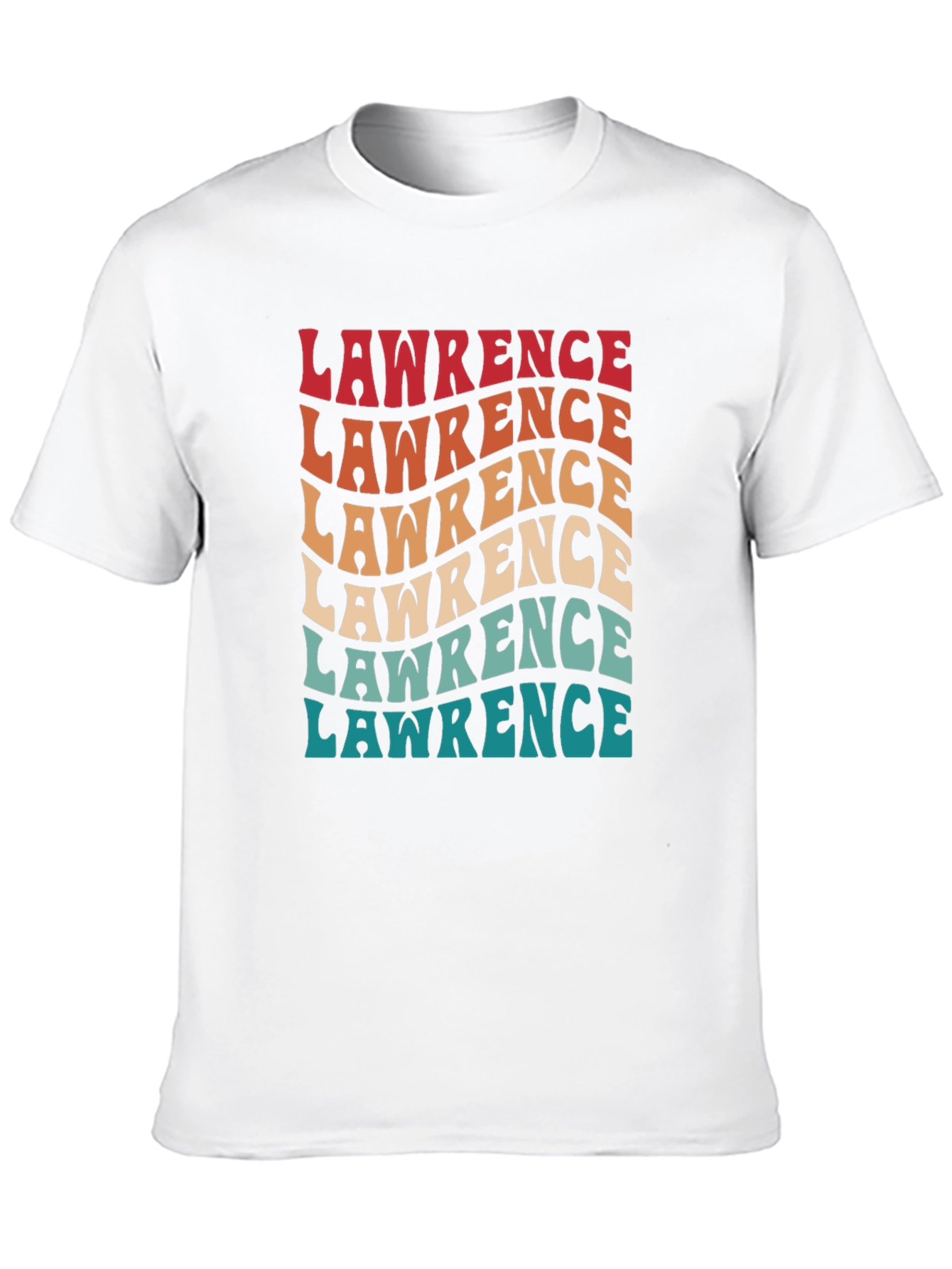 Lawrence Retro T-Shirt Personalized