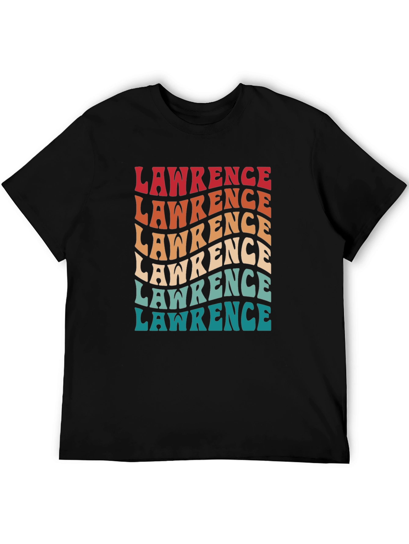 Lawrence Retro T-Shirt Personalized