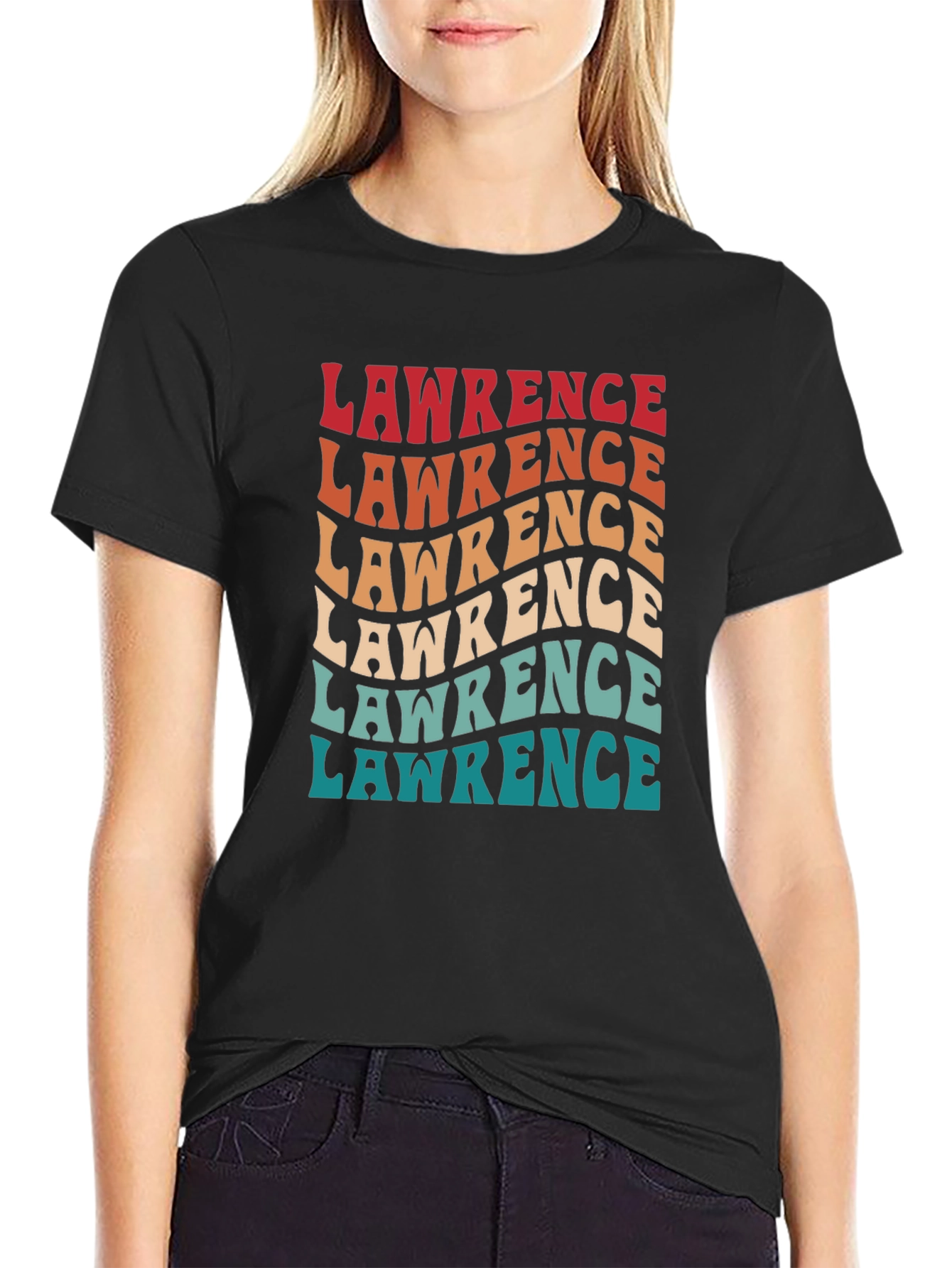 Lawrence Retro T-Shirt Personalized