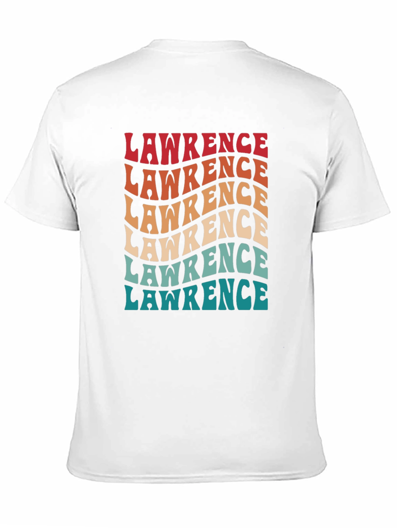 Lawrence Retro T-Shirt Personalized