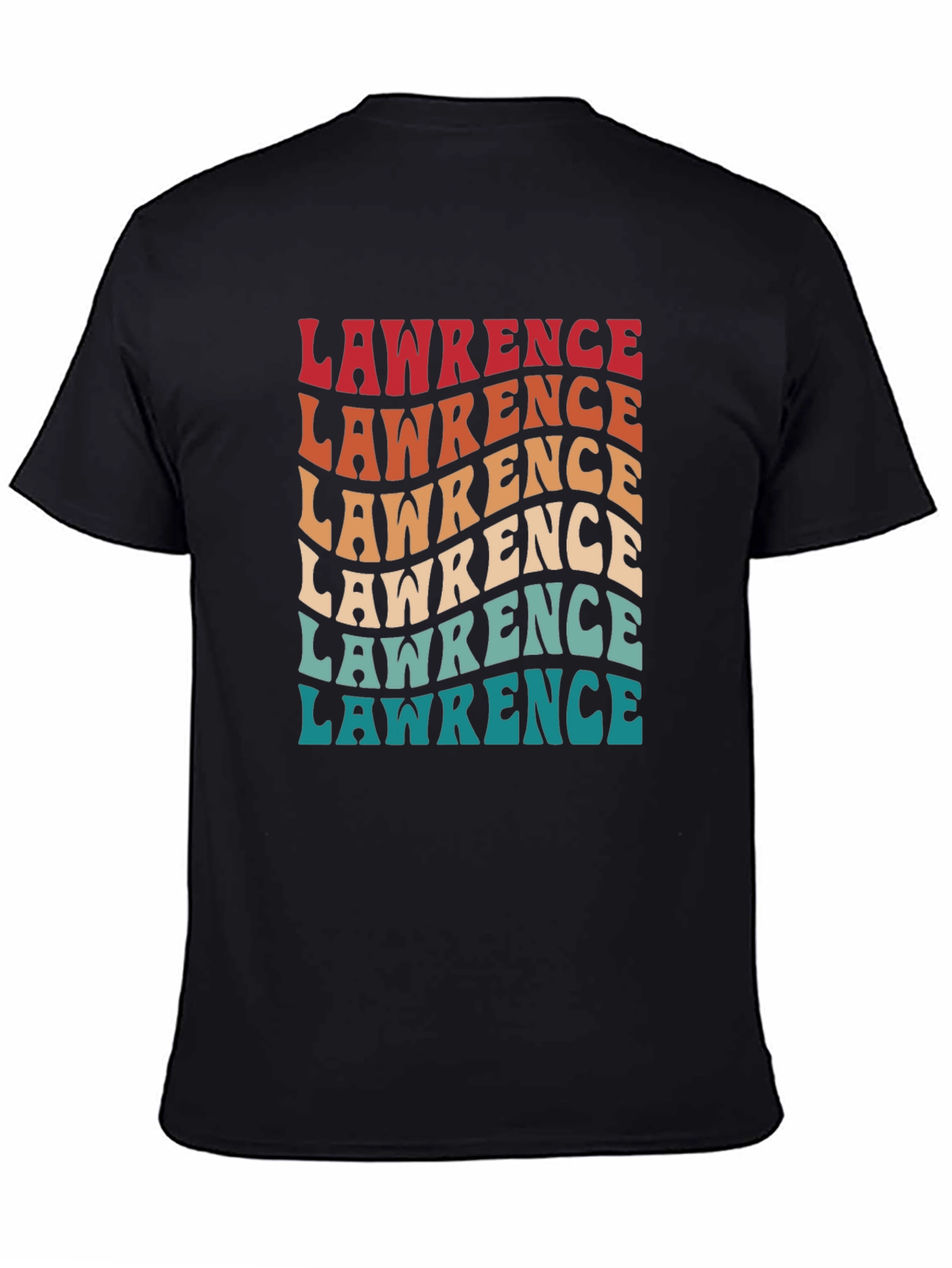 Lawrence Retro T-Shirt Personalized