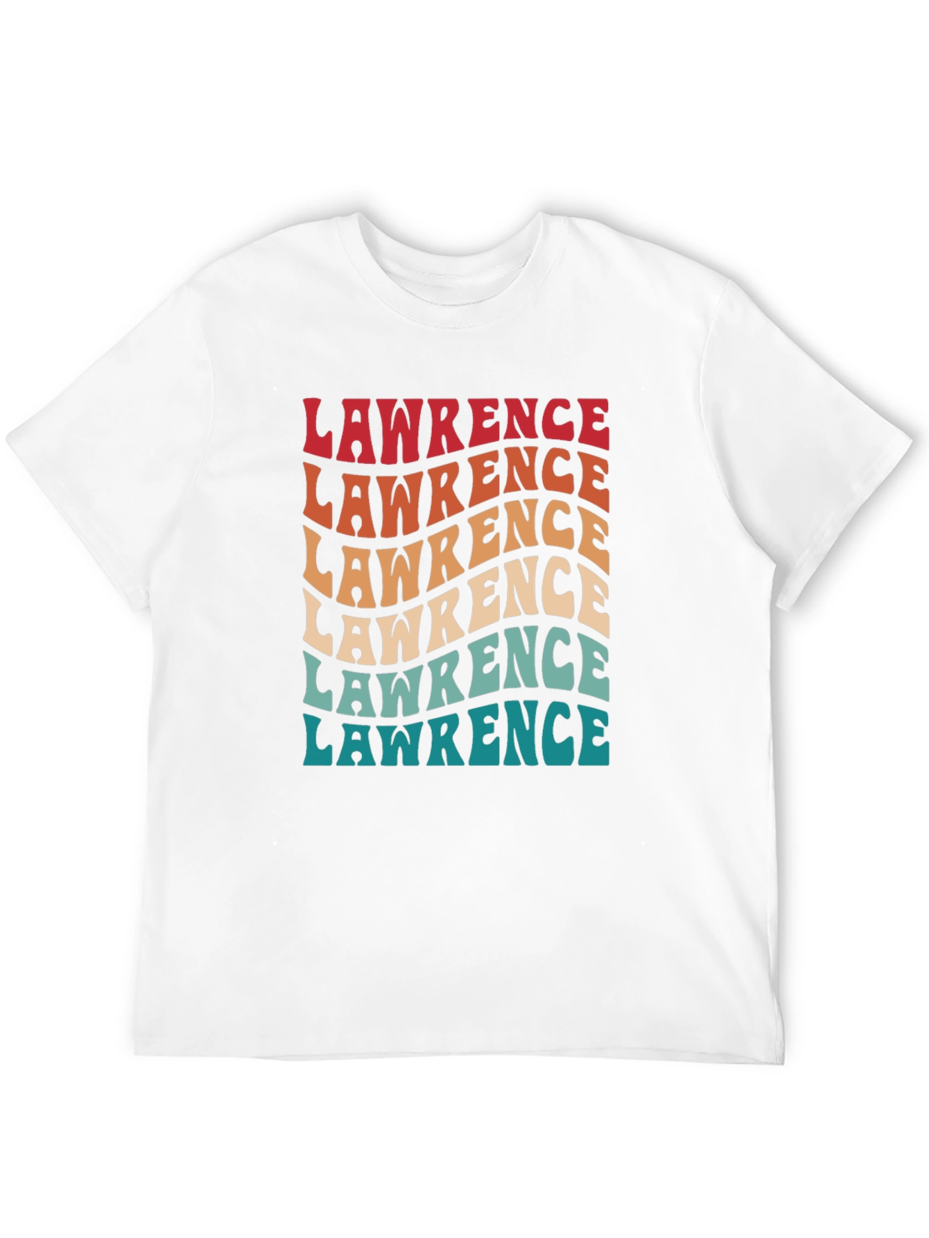 Lawrence Retro T-Shirt Personalized
