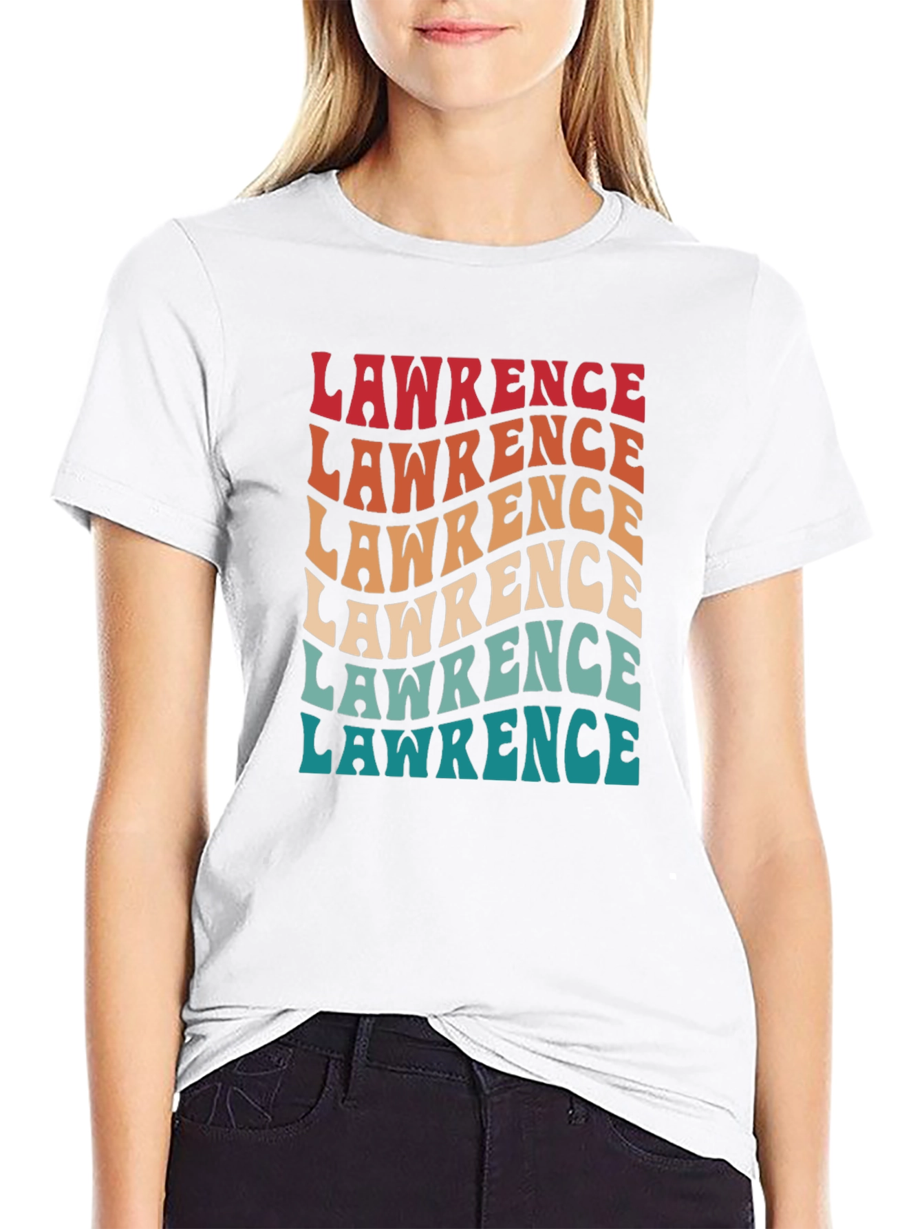 Lawrence Retro T-Shirt Personalized