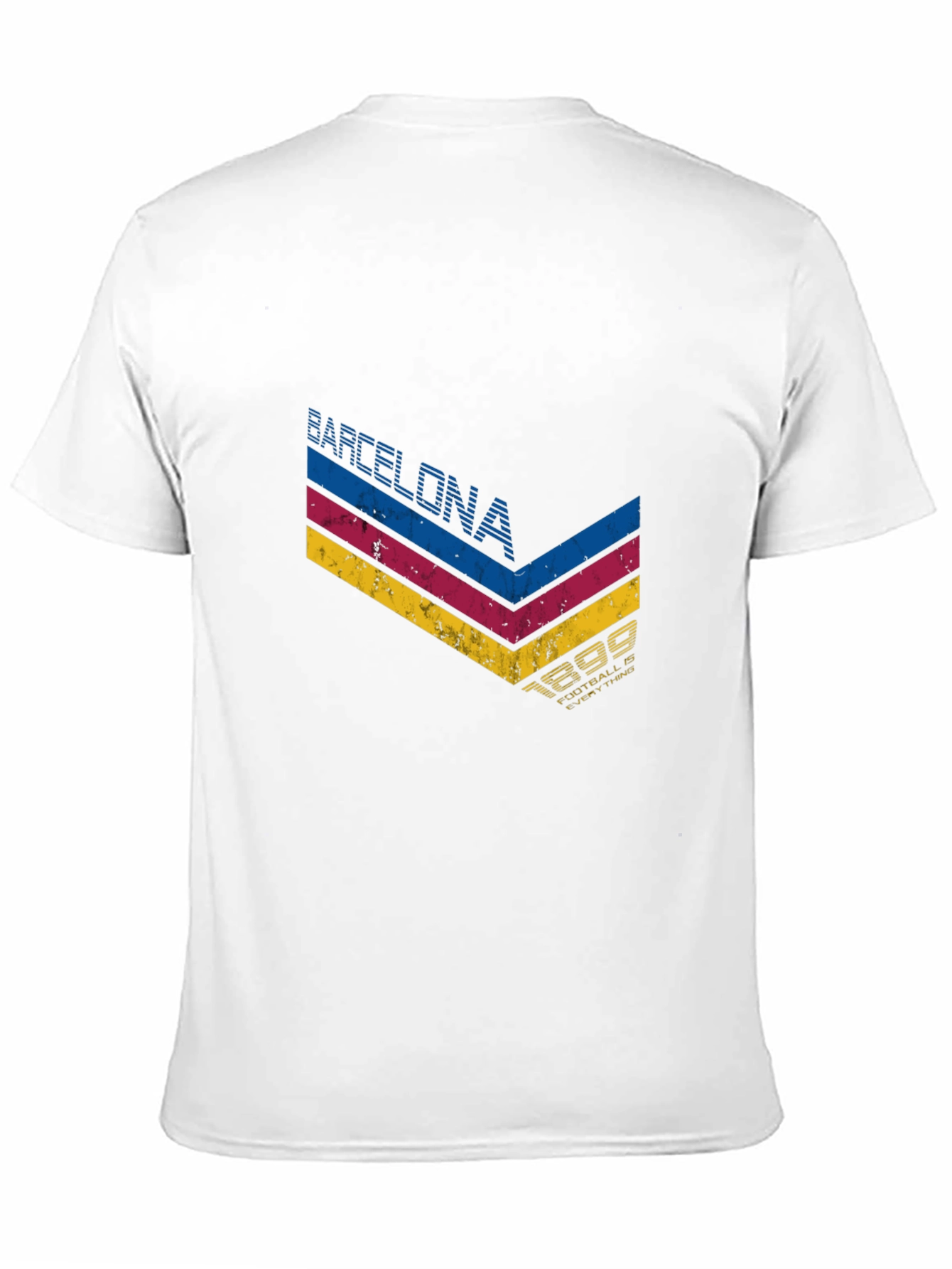 Barcelona 1899 Graphic Tee - Retro Style