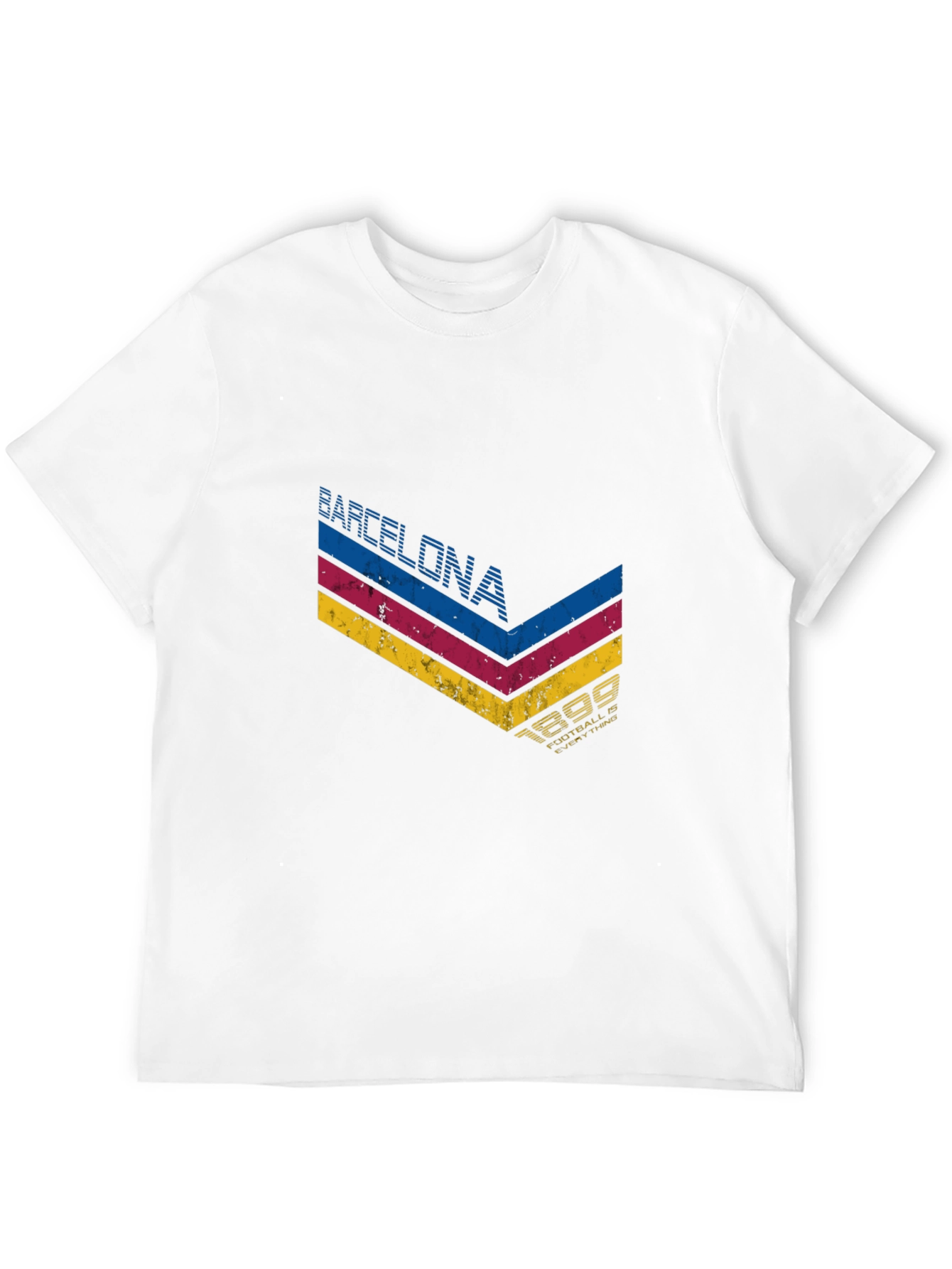 Barcelona 1899 Graphic Tee - Retro Style