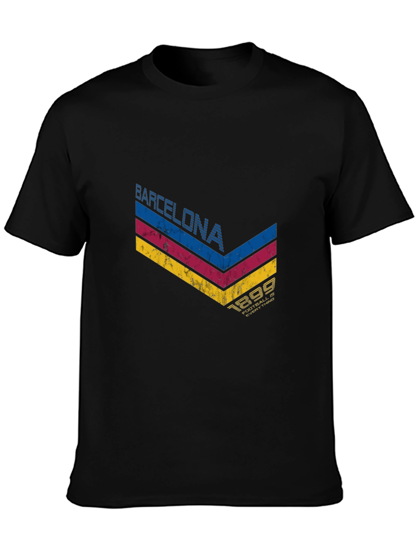Barcelona 1899 Graphic Tee - Retro Style