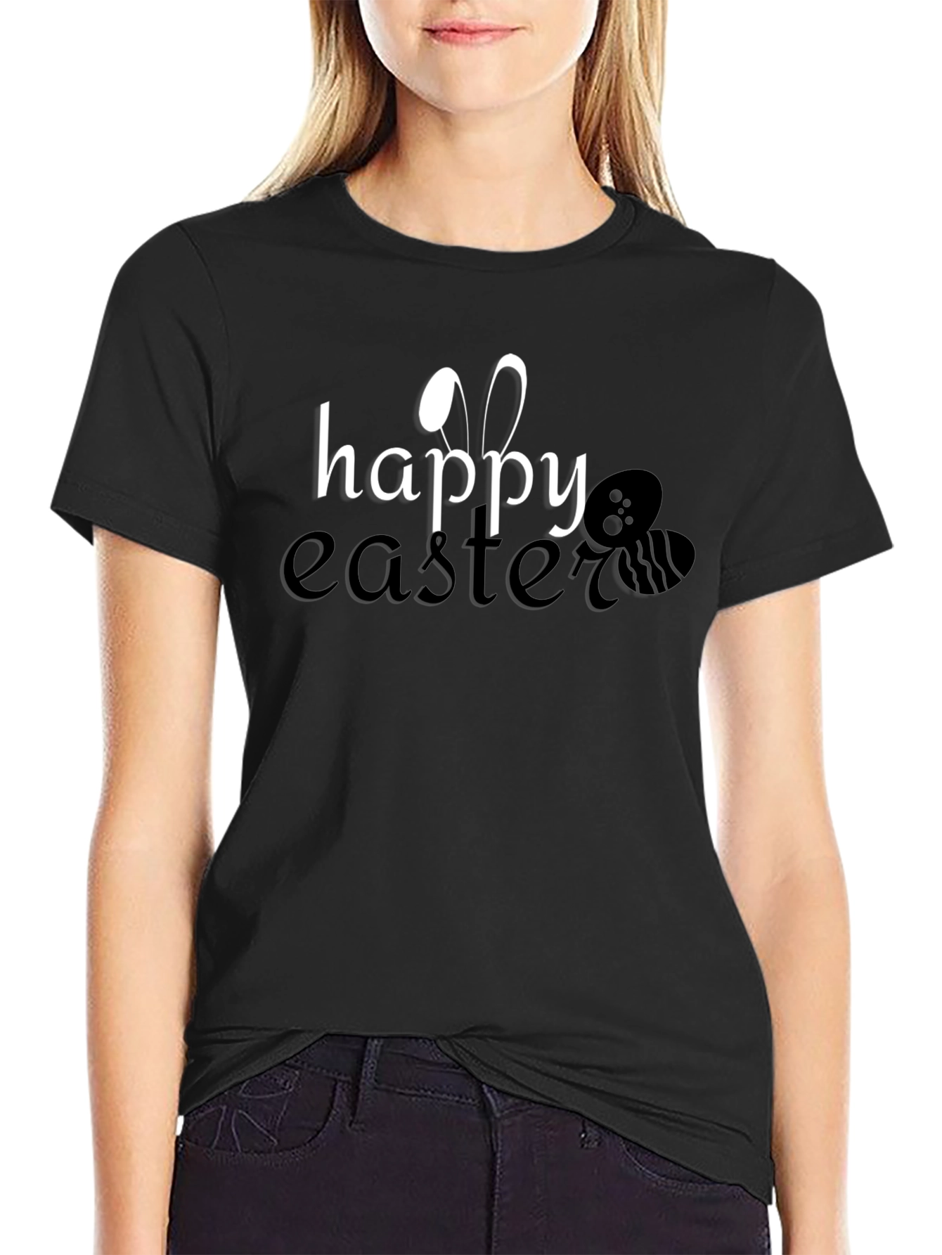 Happy Easter Graphic T-Shirt - Holiday Celebration Tee