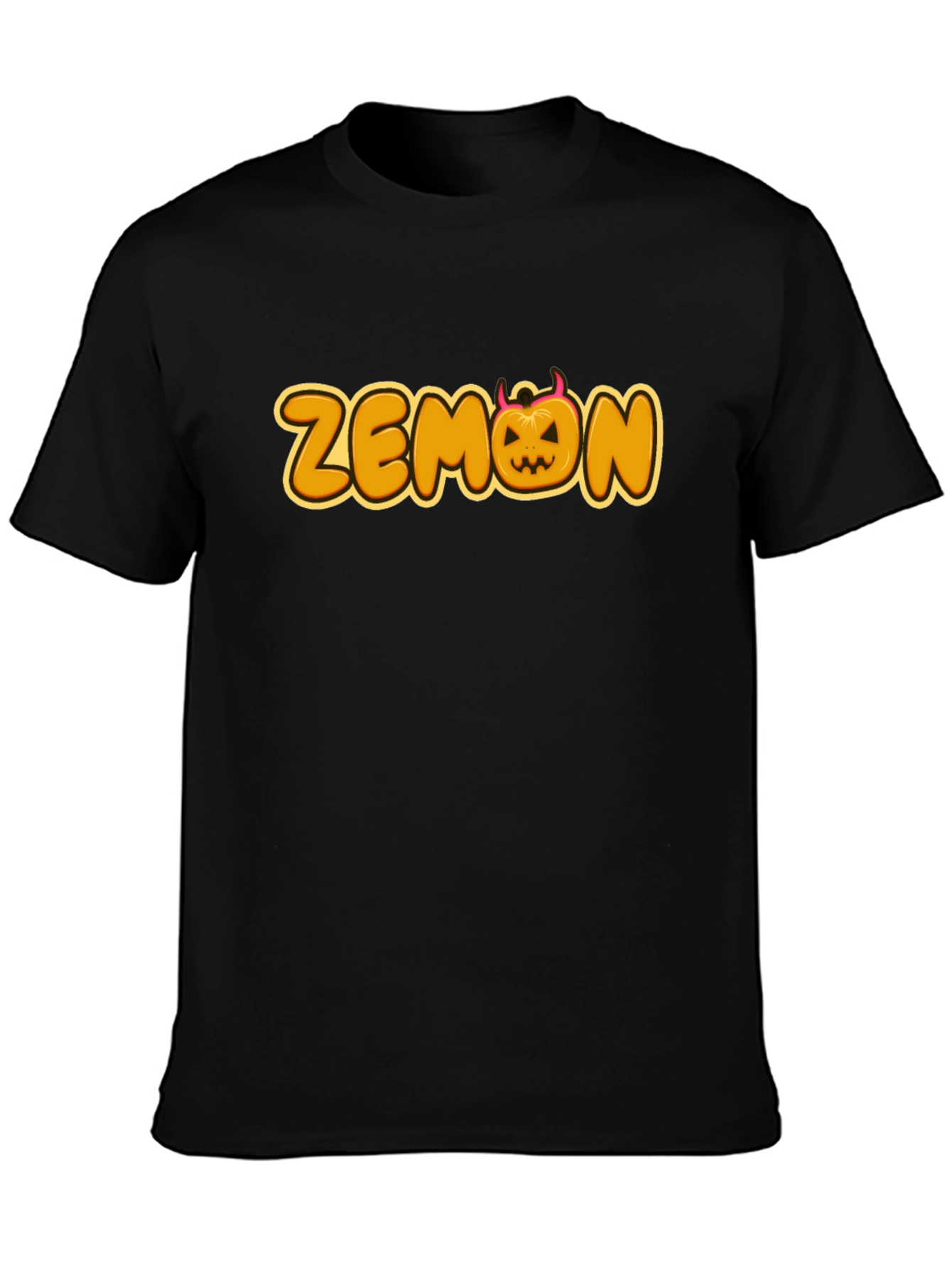 Halloween Zemon T-Shirt - Mens Black Tee