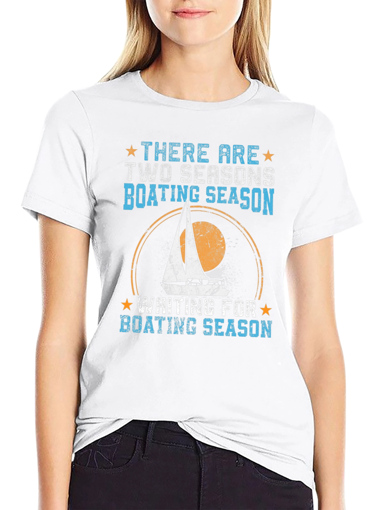 Boating Season T-Shirt - Nautical Style Tee